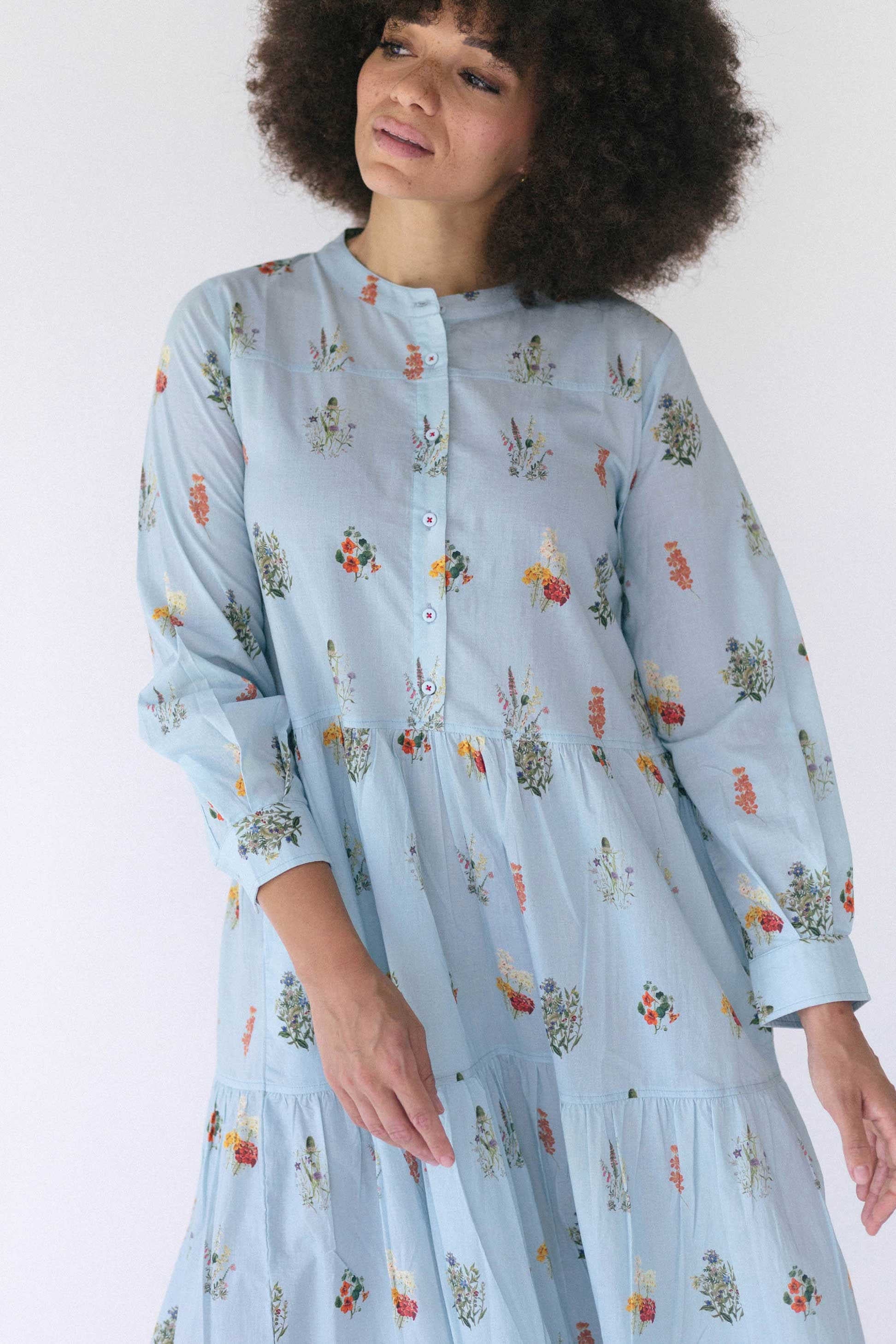 Ingrid dress Wildflowers *organic cotton