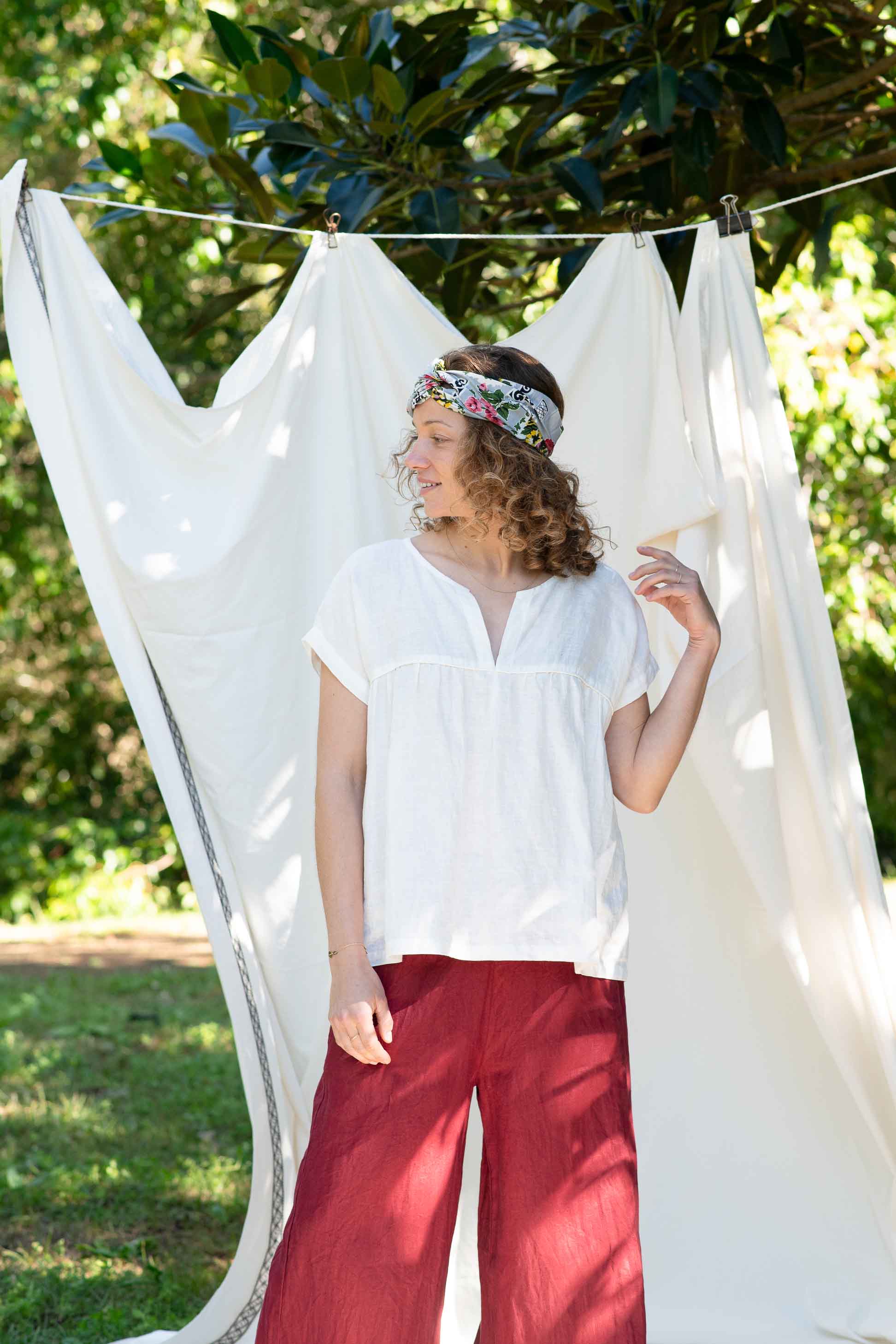 Julia top Warm White