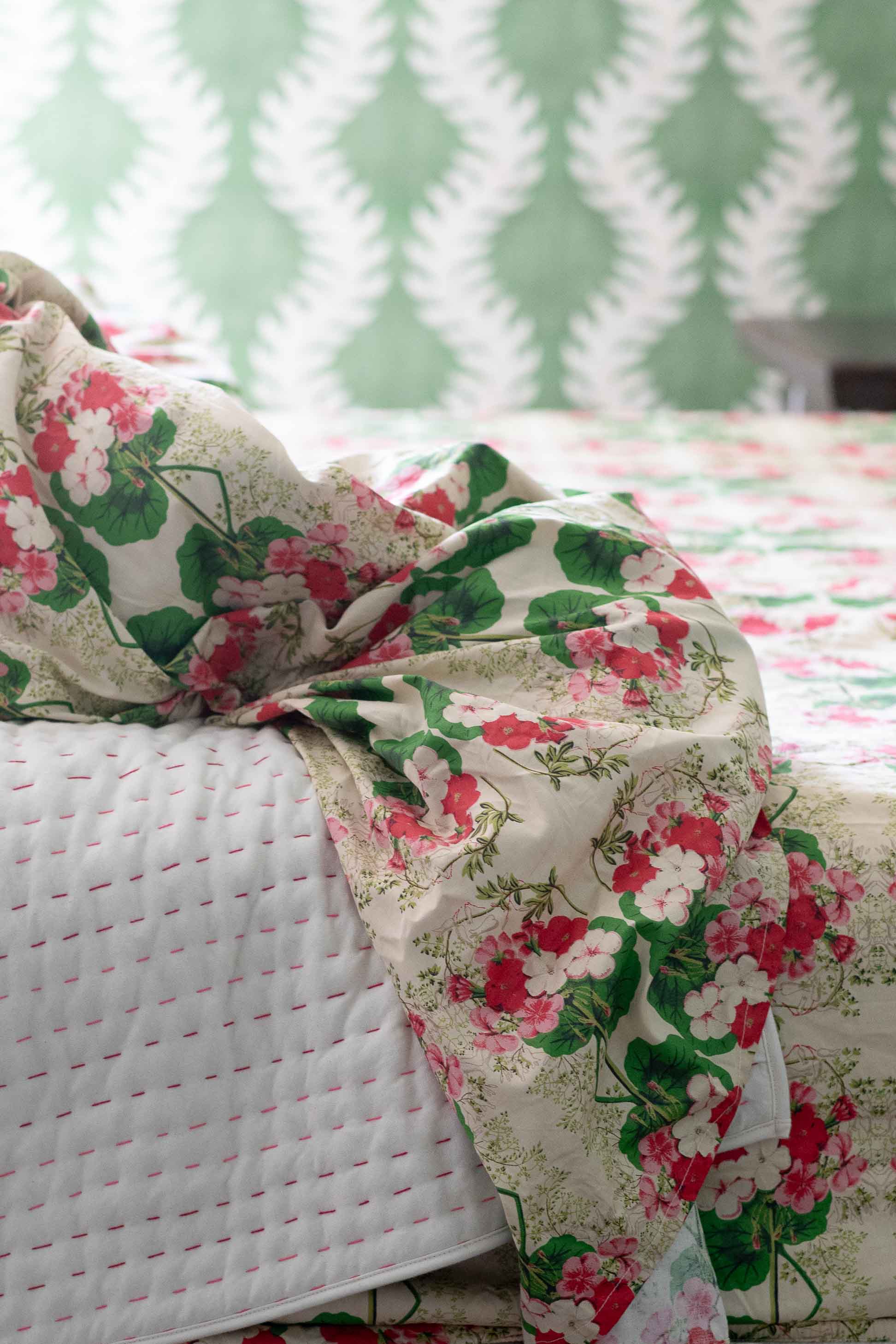 Pelargonium Sheet Set *organic cotton
