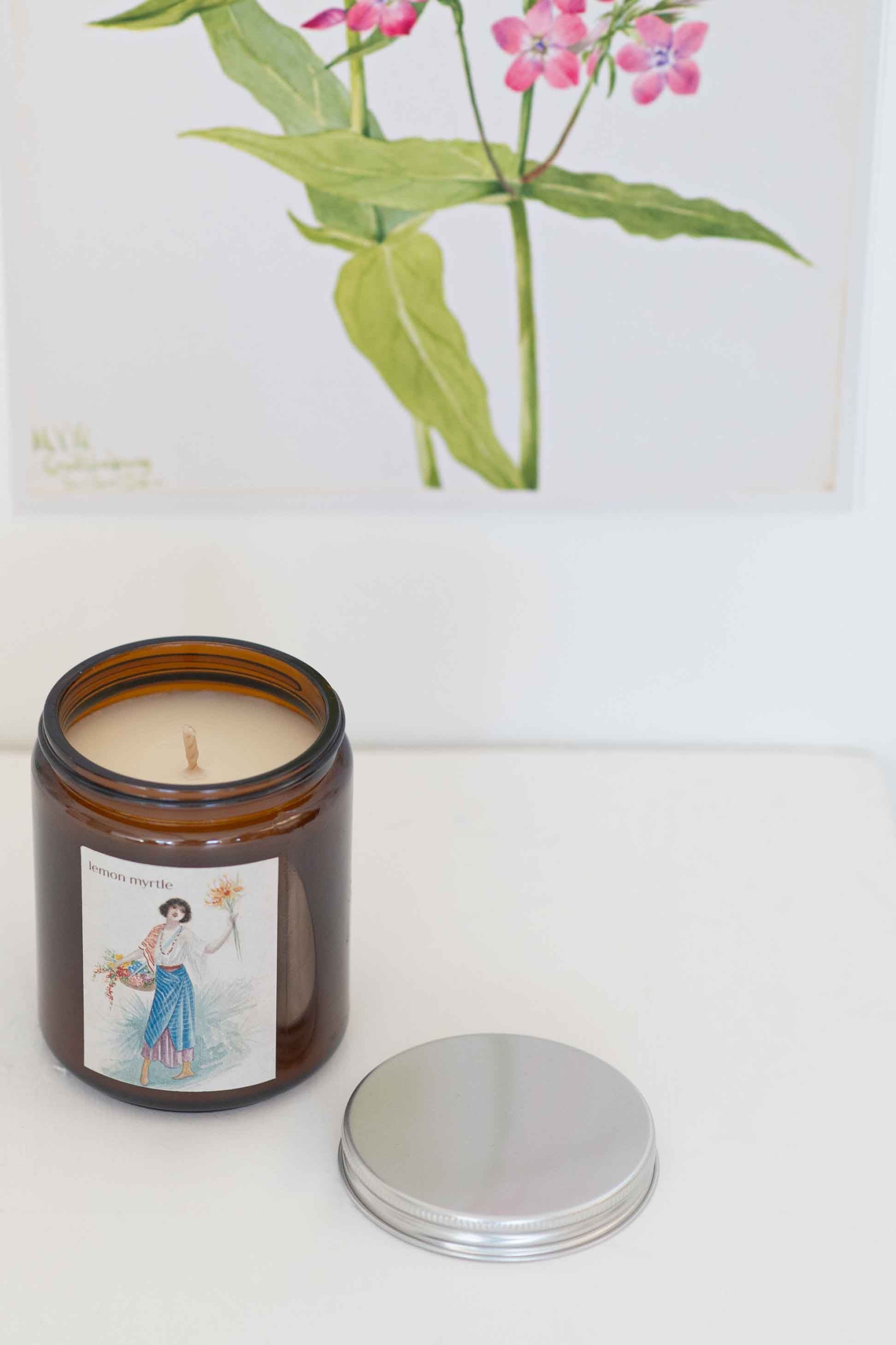 Lemon Myrtle Soy candle