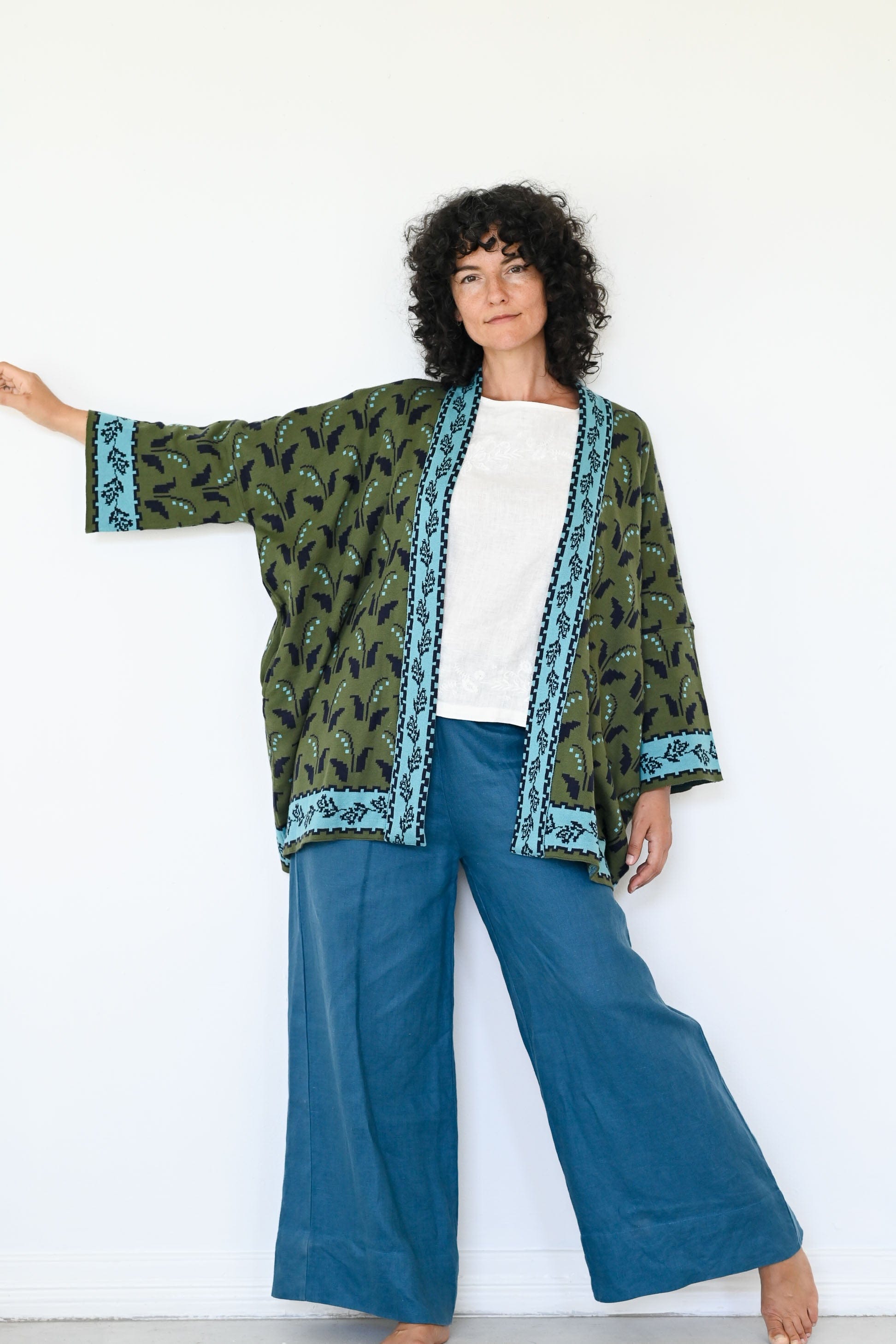 Lola Cardigan Bluebell