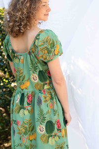 Marisa in tropics dress