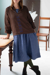 Marli Top Eliza Indigo outfit