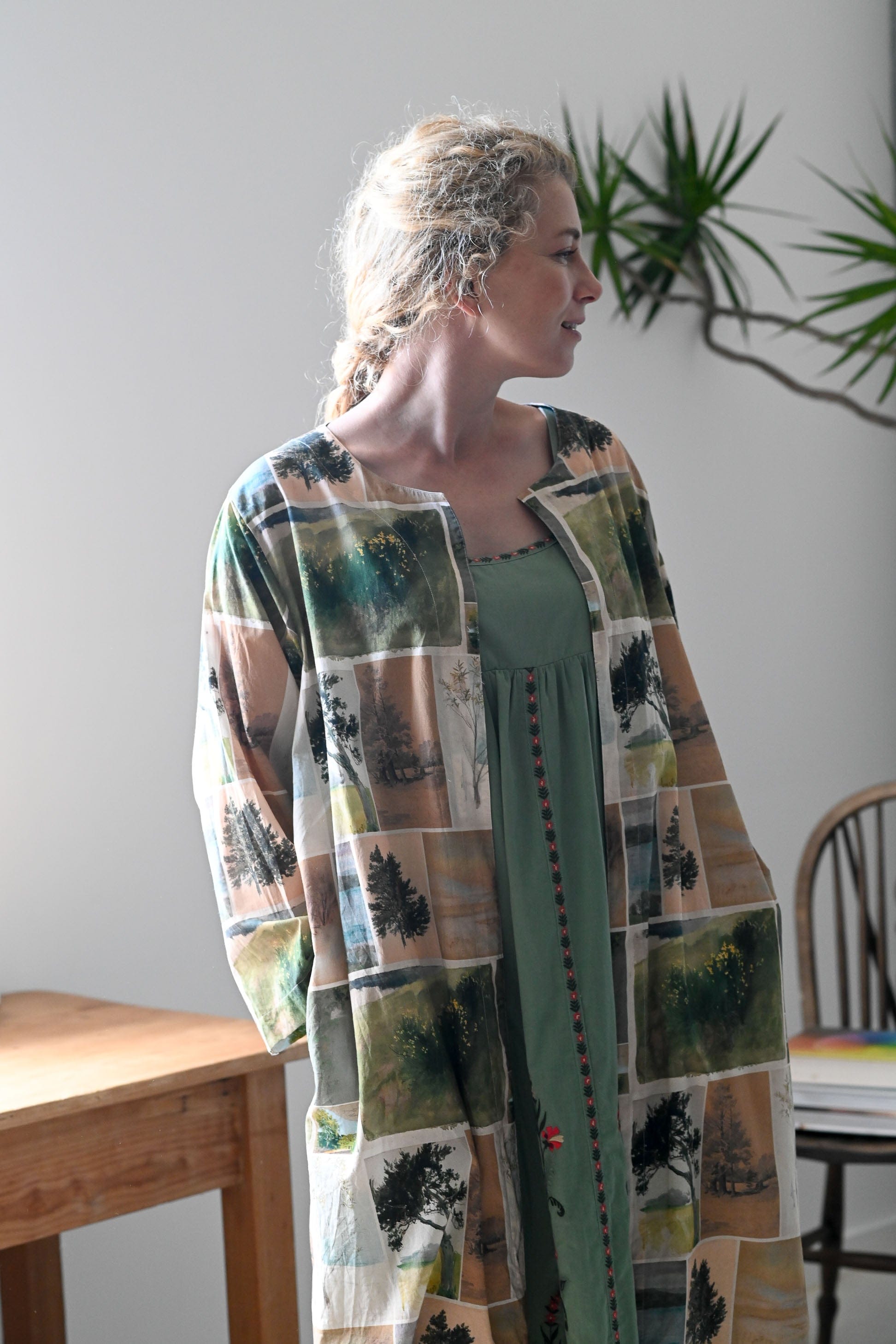 Juliet Dress Mineral Green