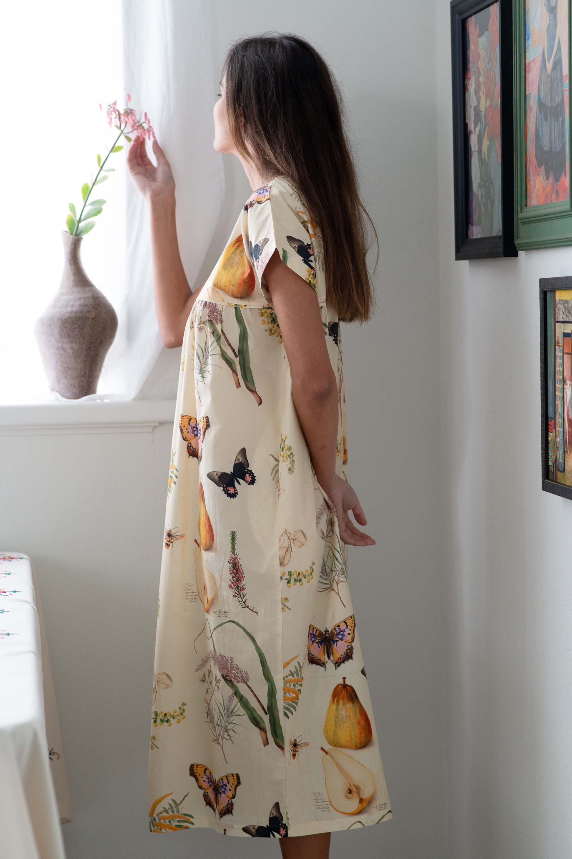 Mila dress Summers Day *organic cotton