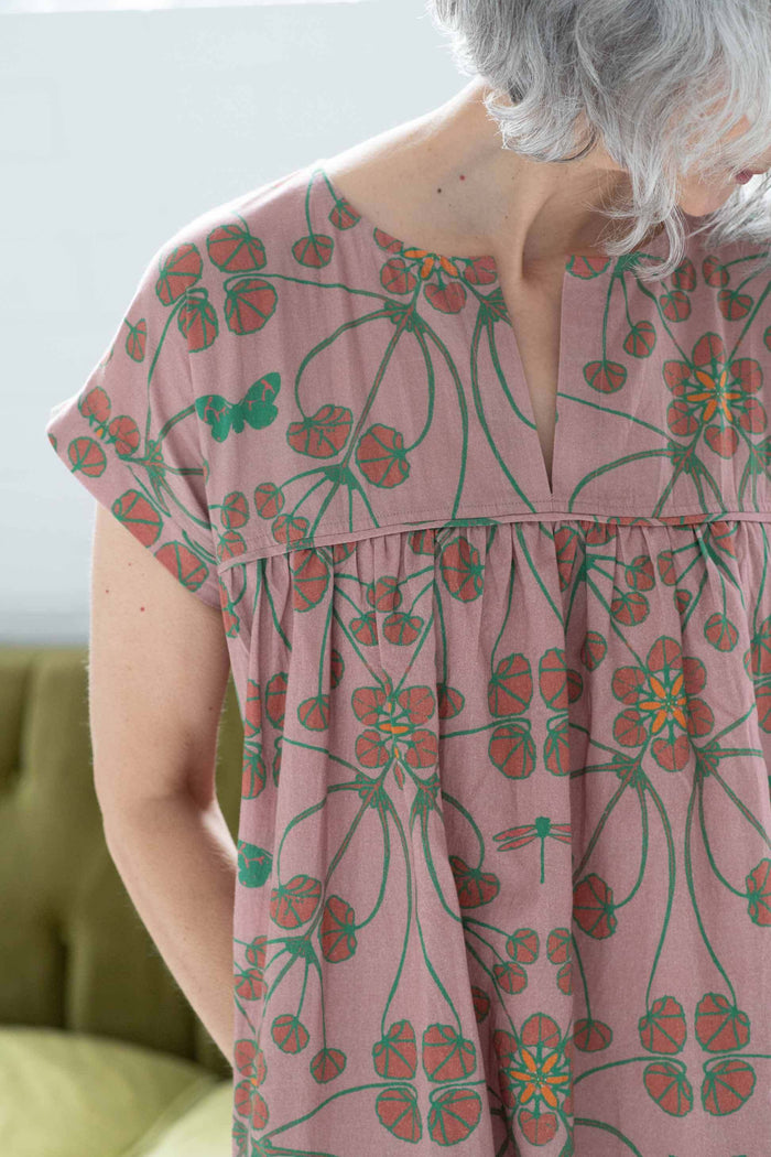 MilaTerra floral print blouse