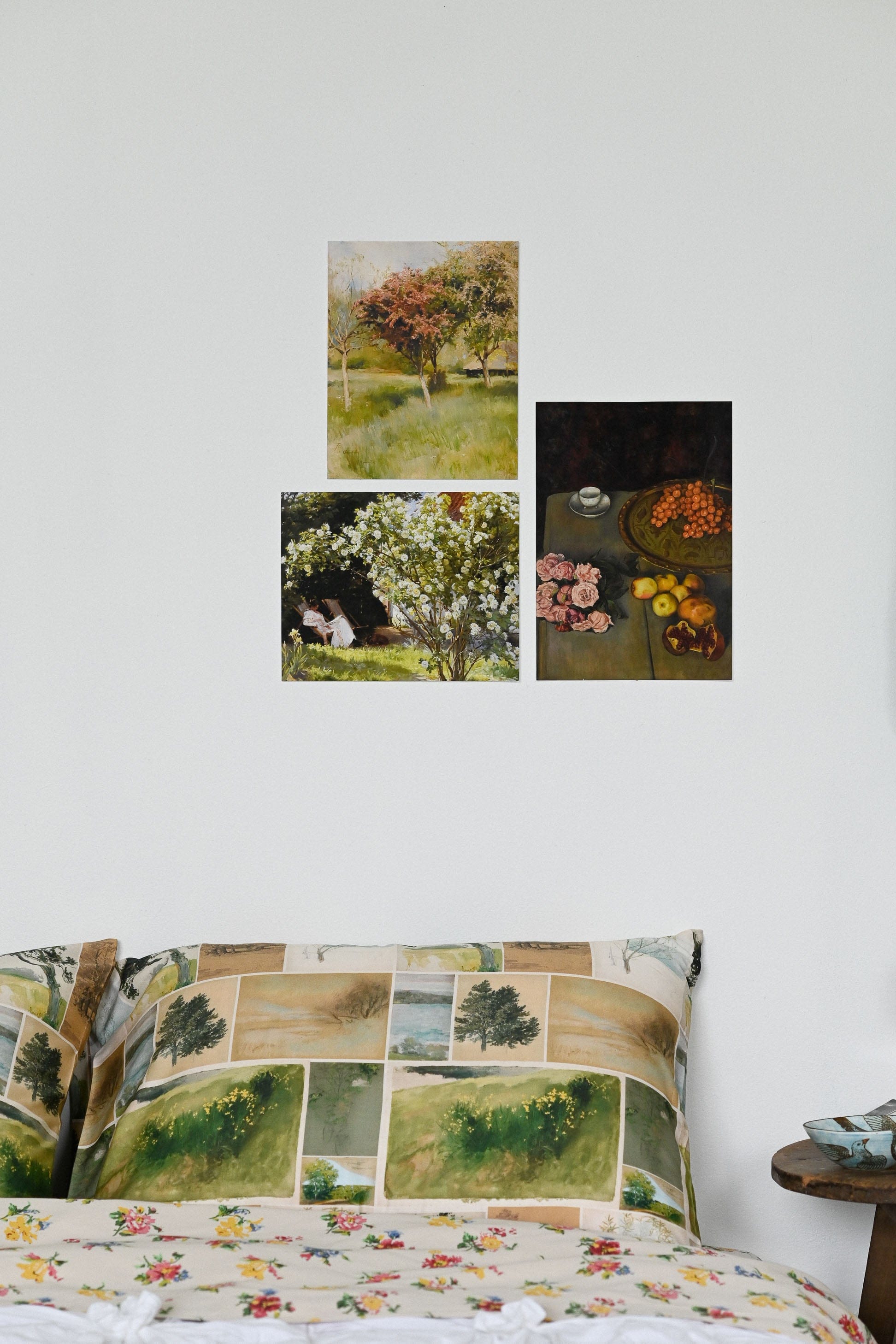 Nature Studies organic cotton pillowcase set