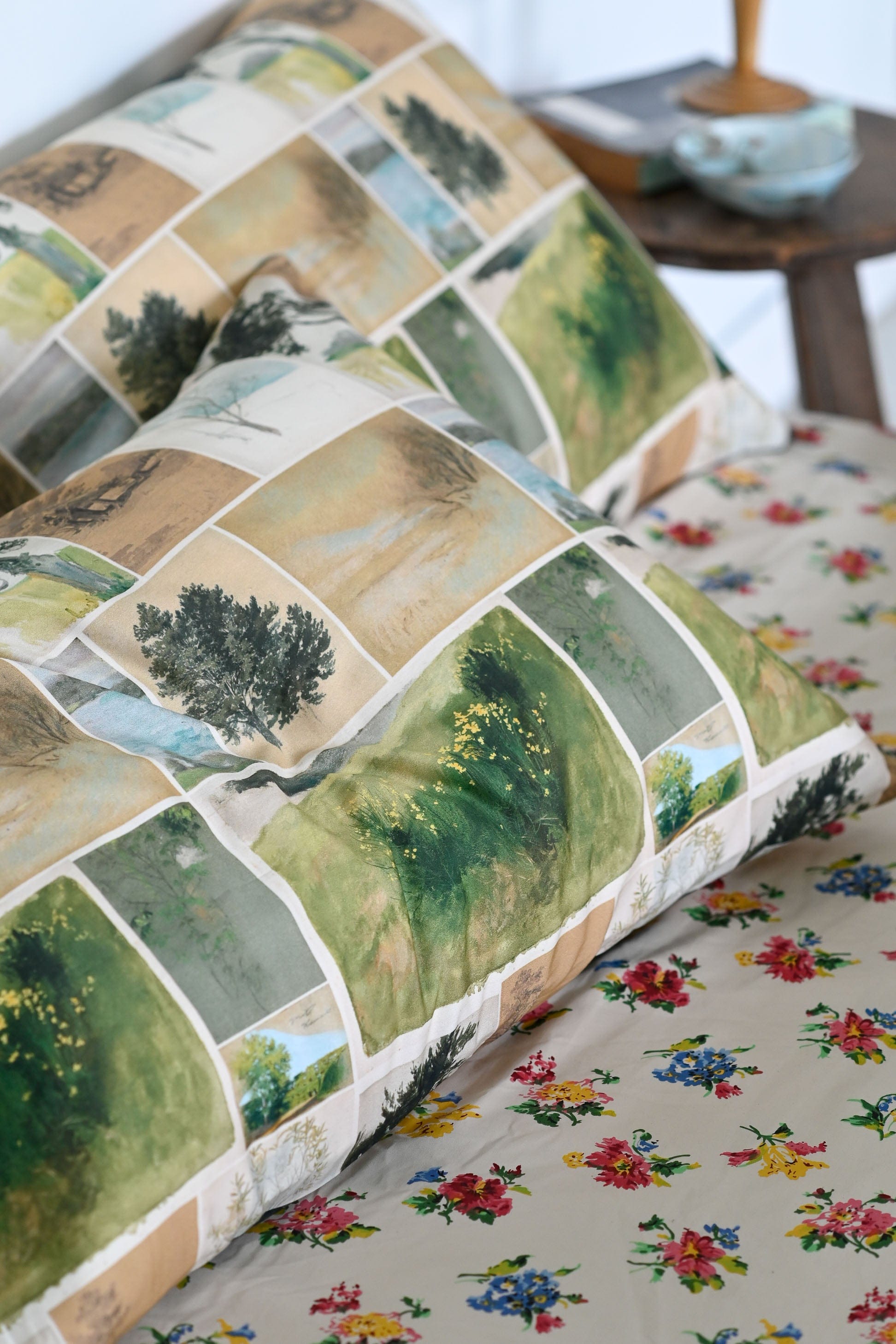 Nature Studies organic cotton pillowcase set