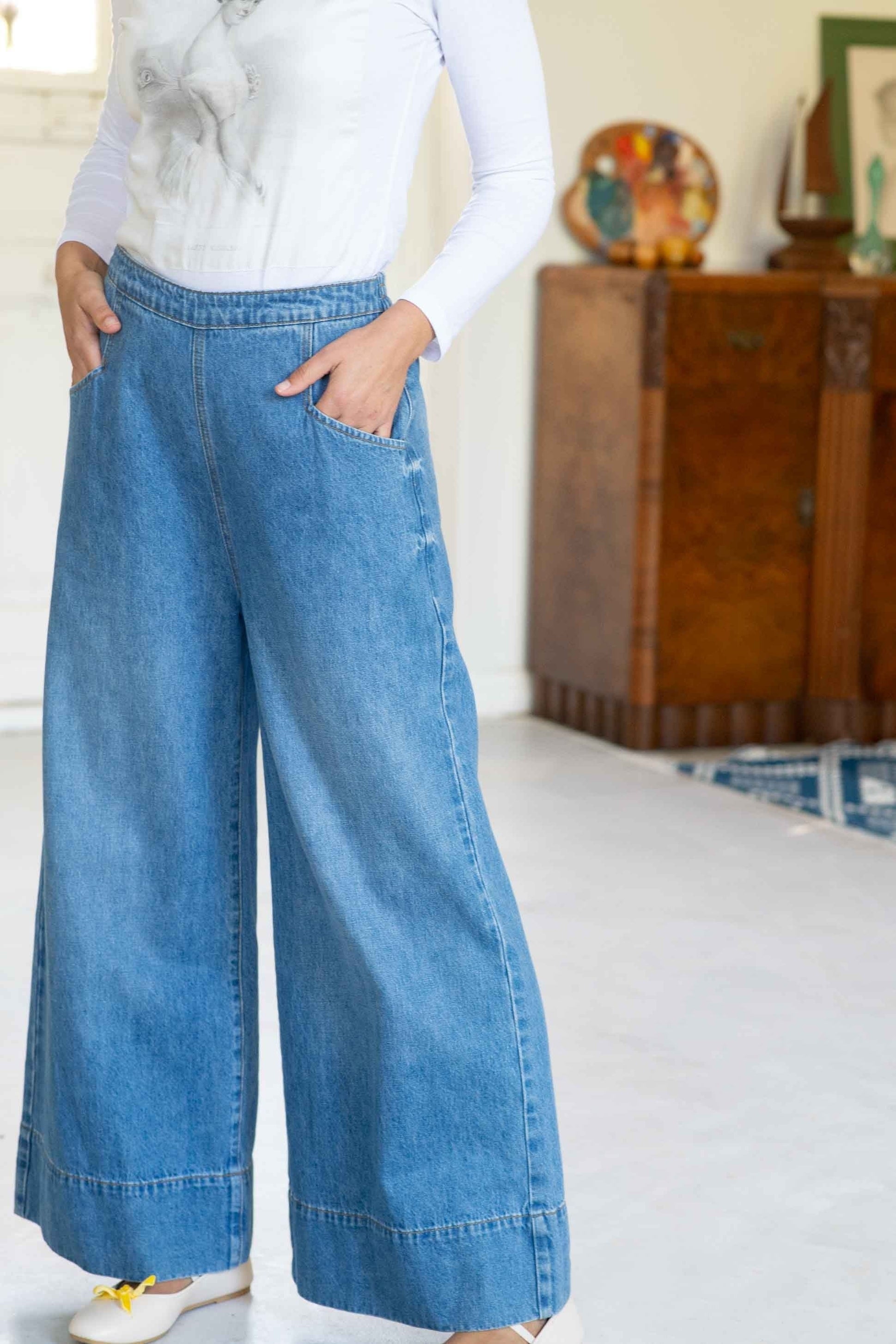 Vintage Casual Ollie Pants Long