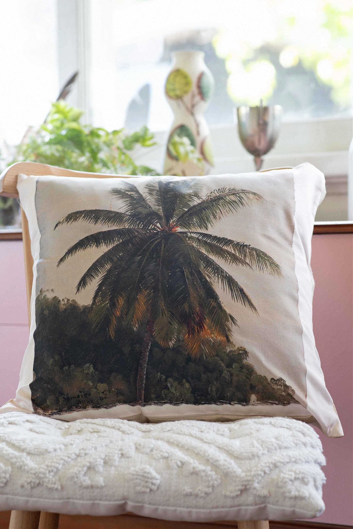 Palm Trees cushion cover Lazybones Australia