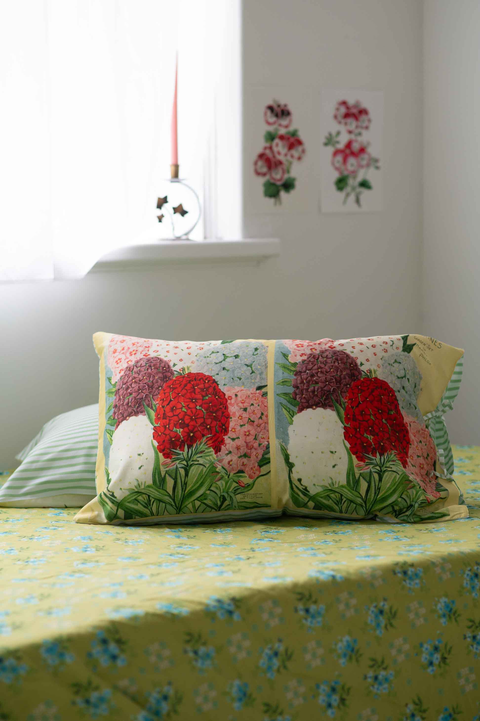 Phlox pillowcase set