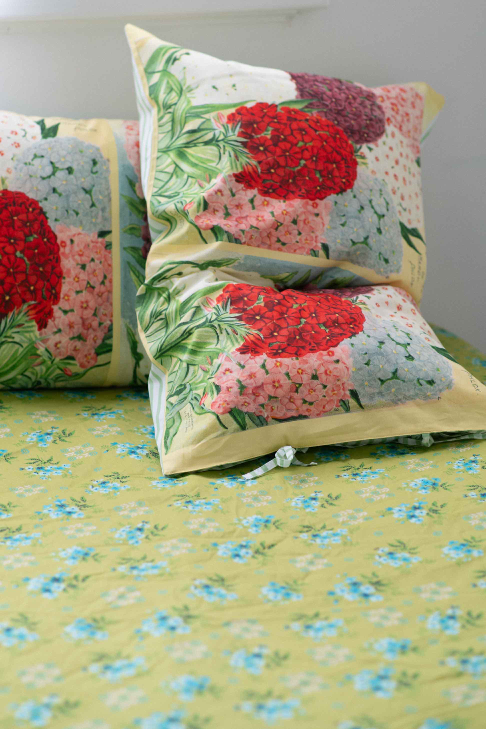 Phlox pillowcase set