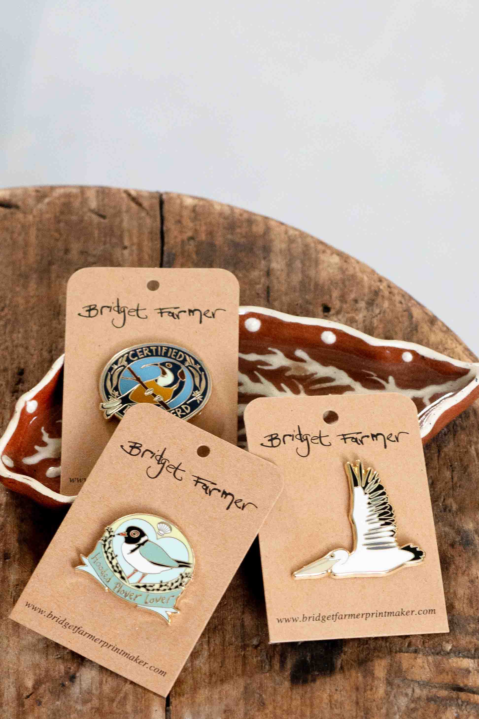 Certified Bird Nerd Pin