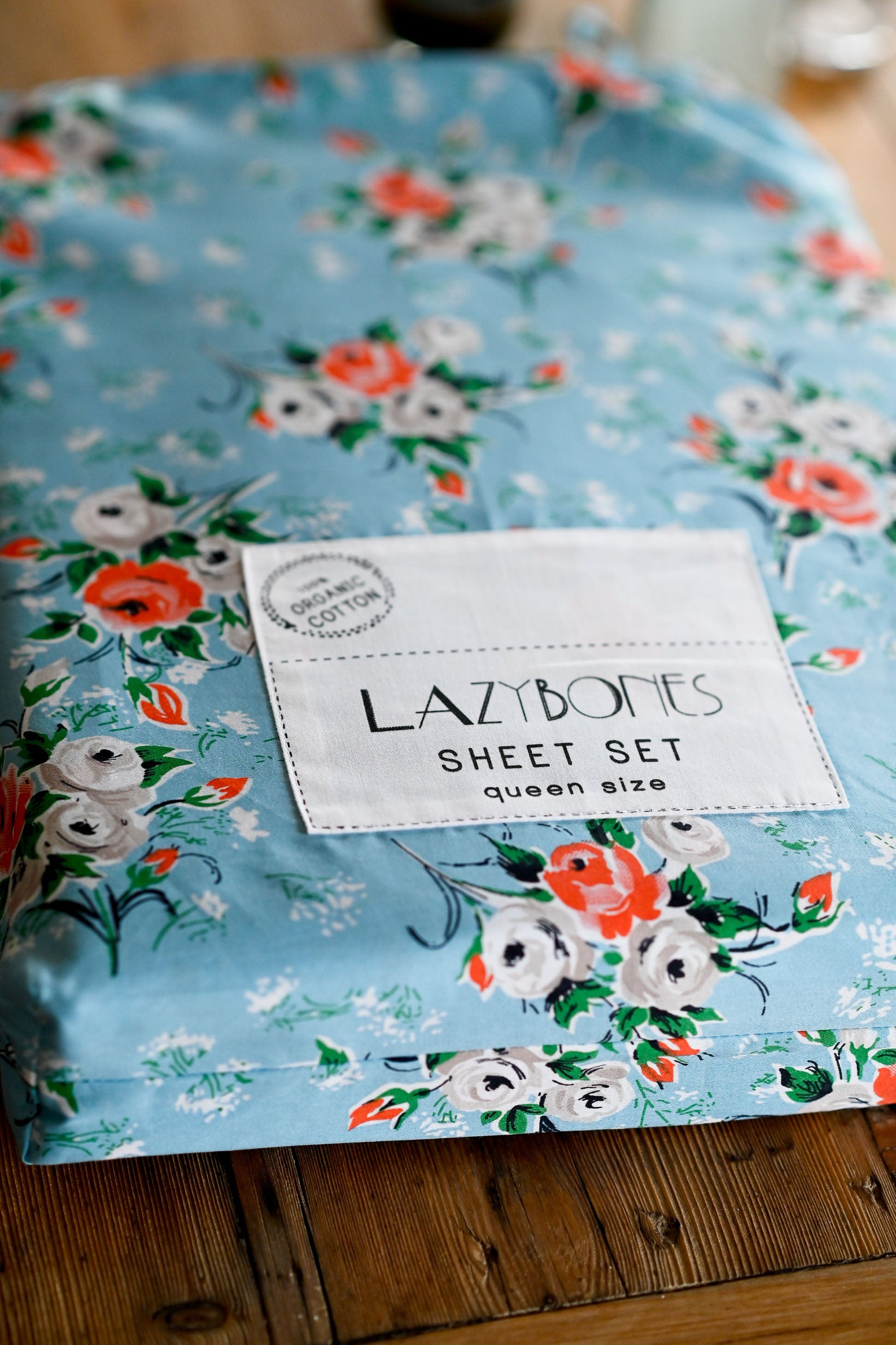 Rosebank Organic Cotton Sheet Set
