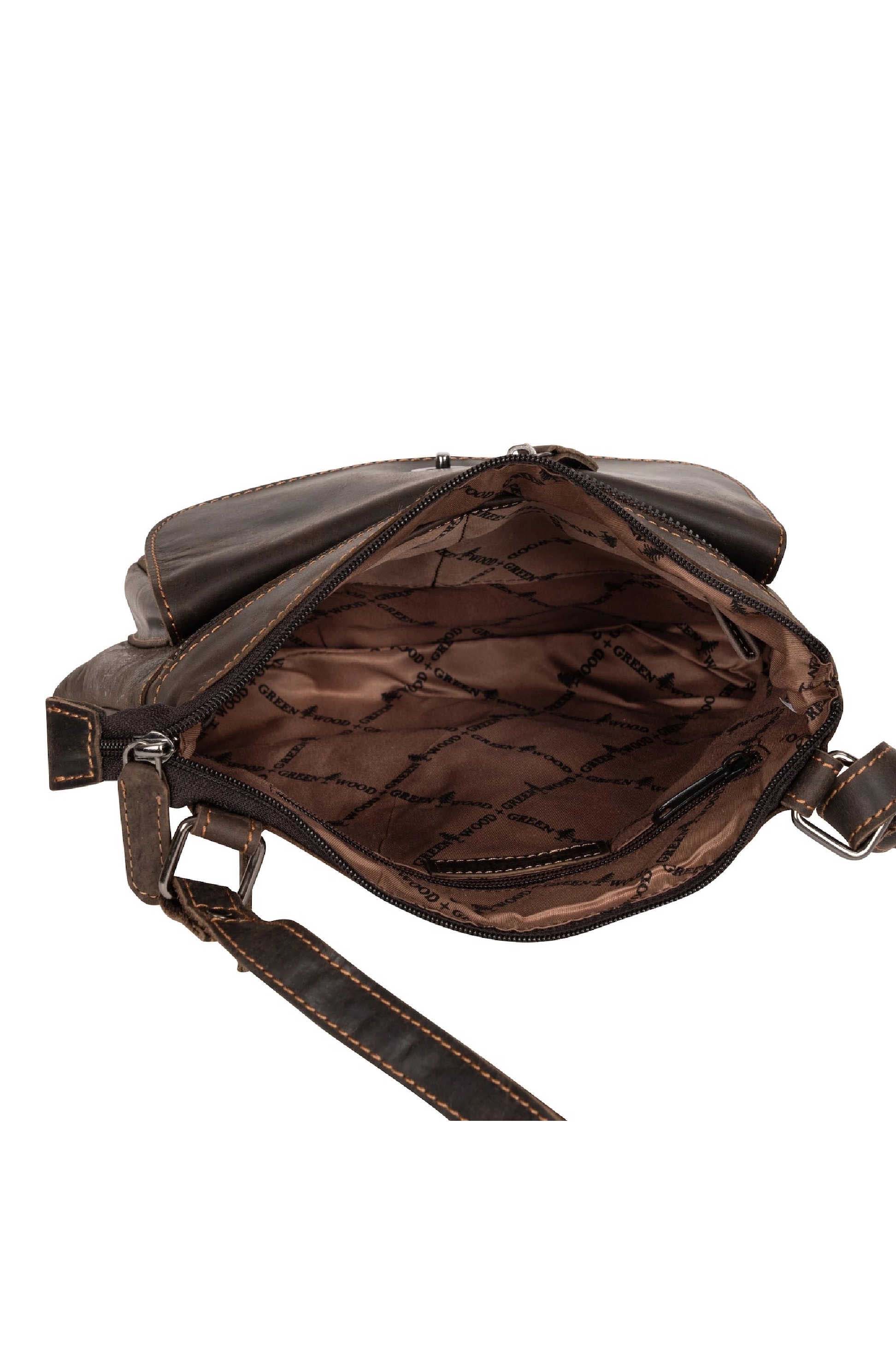 Rotorua Shoulder Bag Brown