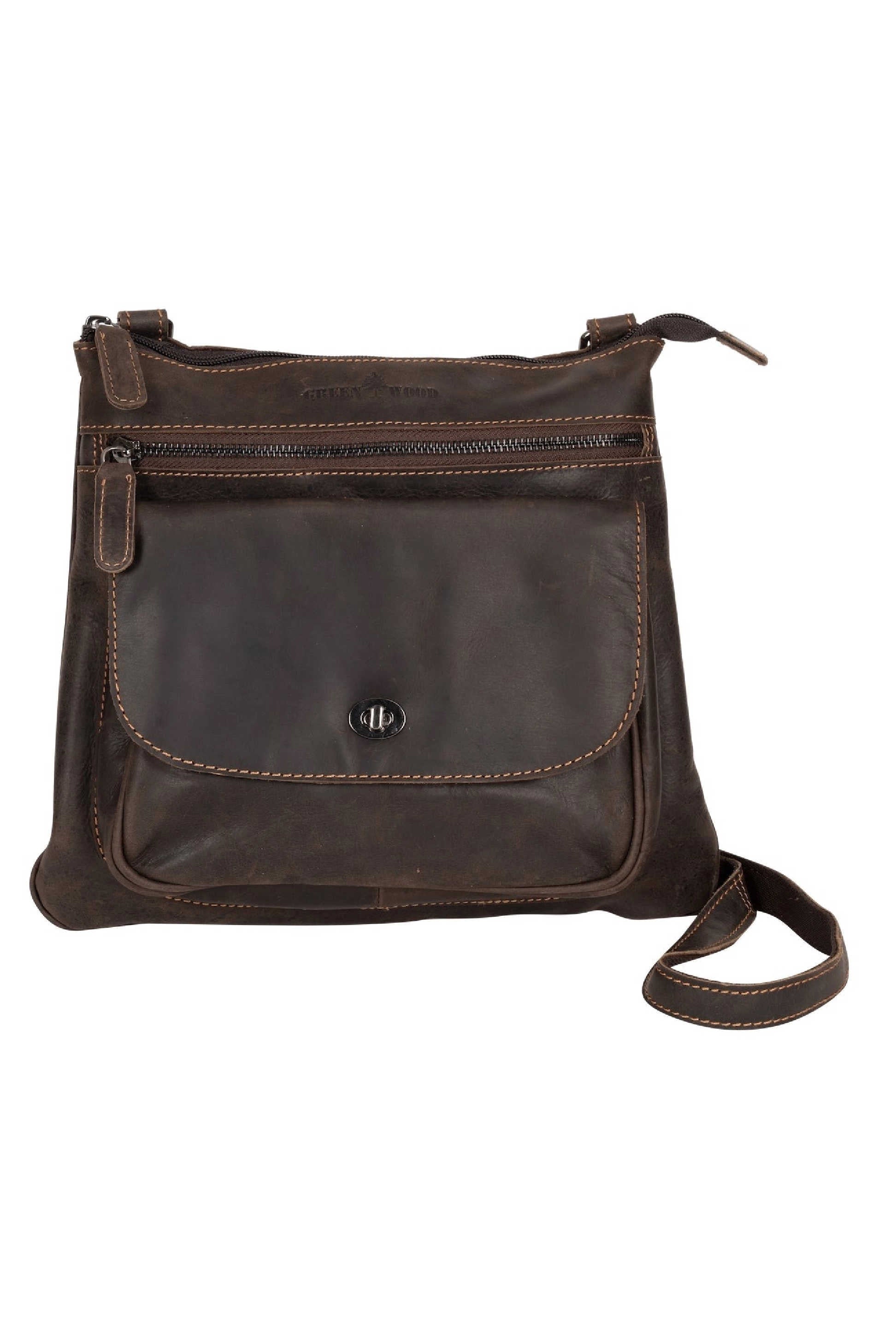 Rotorua Shoulder Bag Brown