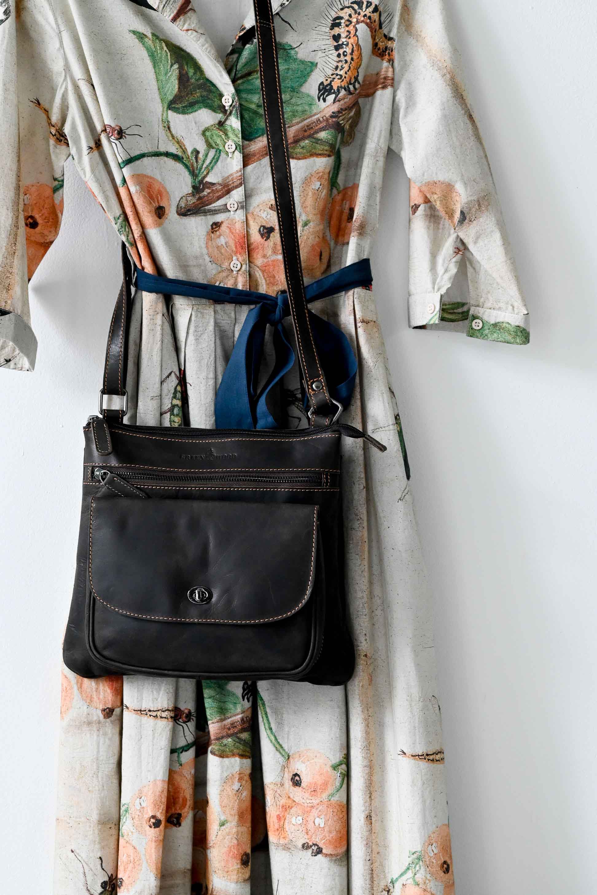 Rotorua Shoulder Bag Brown