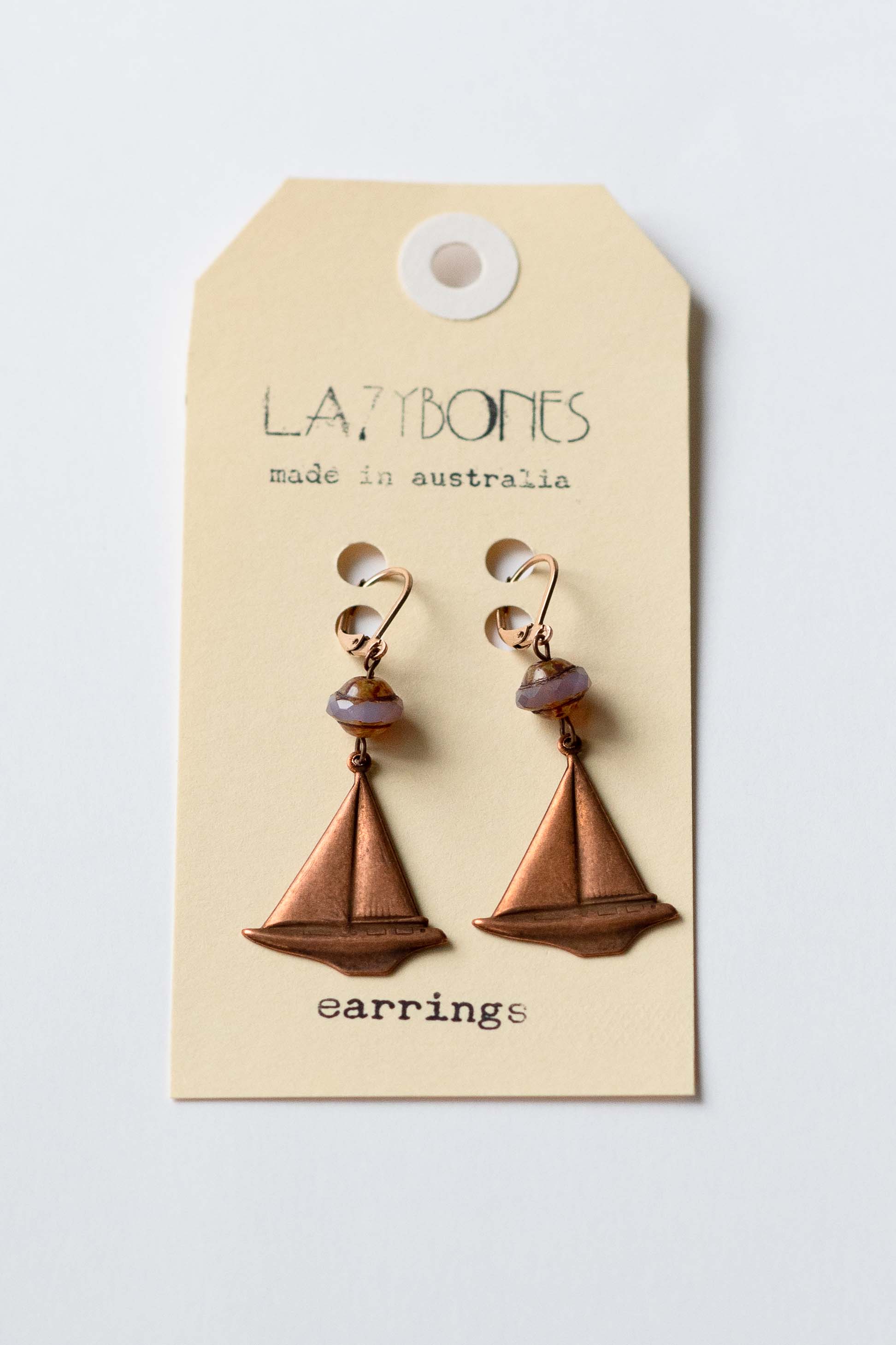 Sail Away vintage earrings