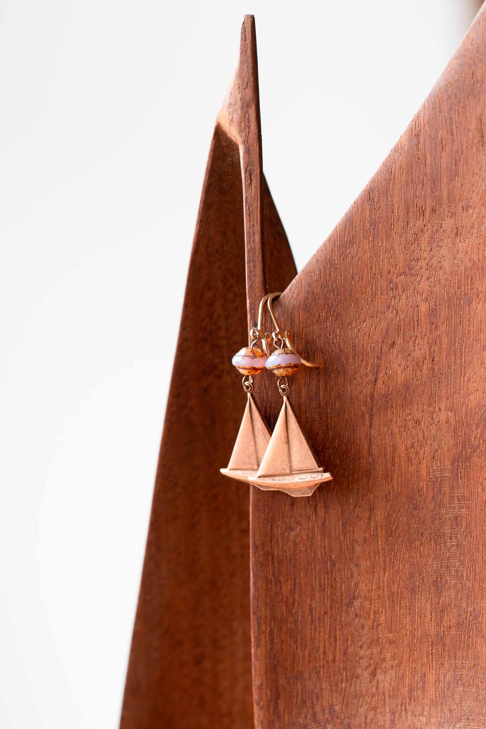 Sail Away vintage earrings