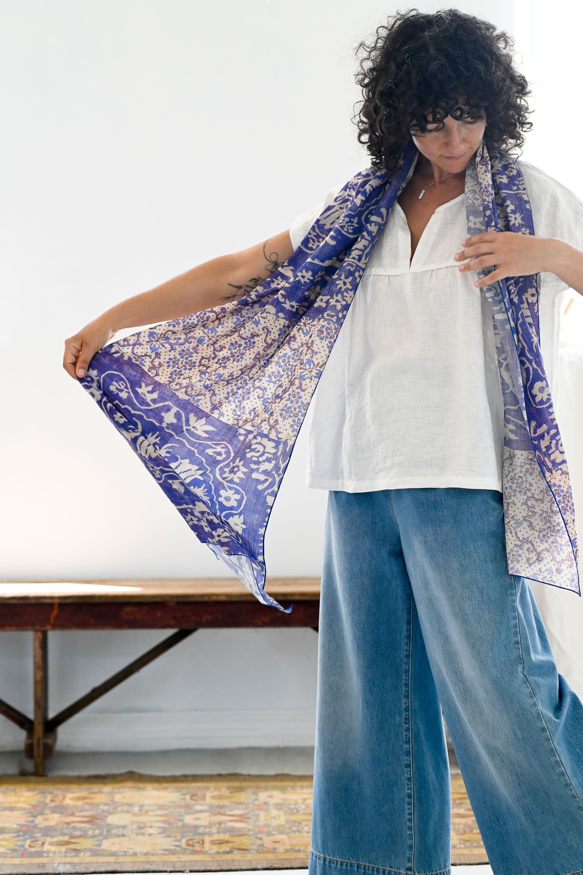 Julia top Warm White