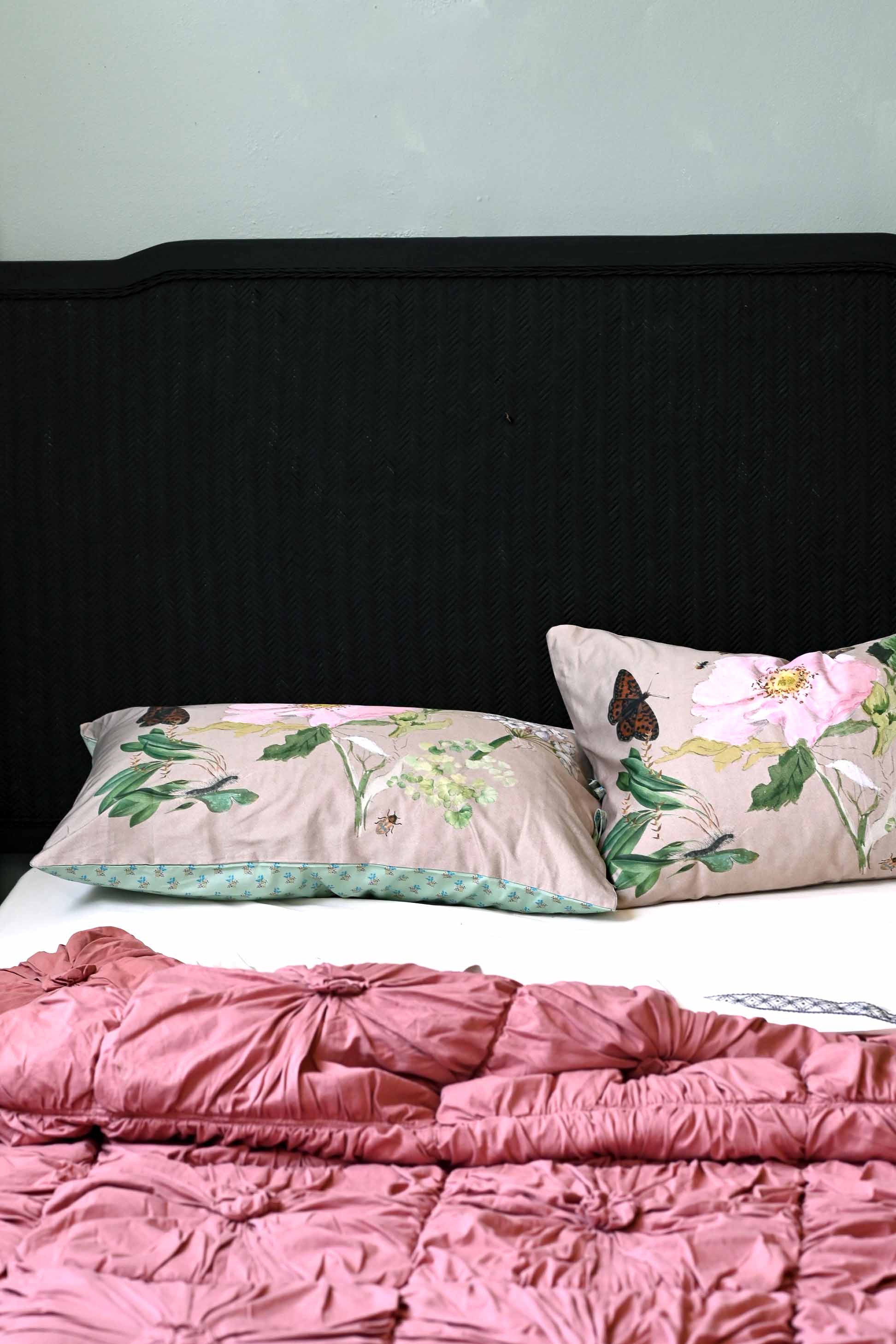 Rosette quilt in Cedar *organic cotton