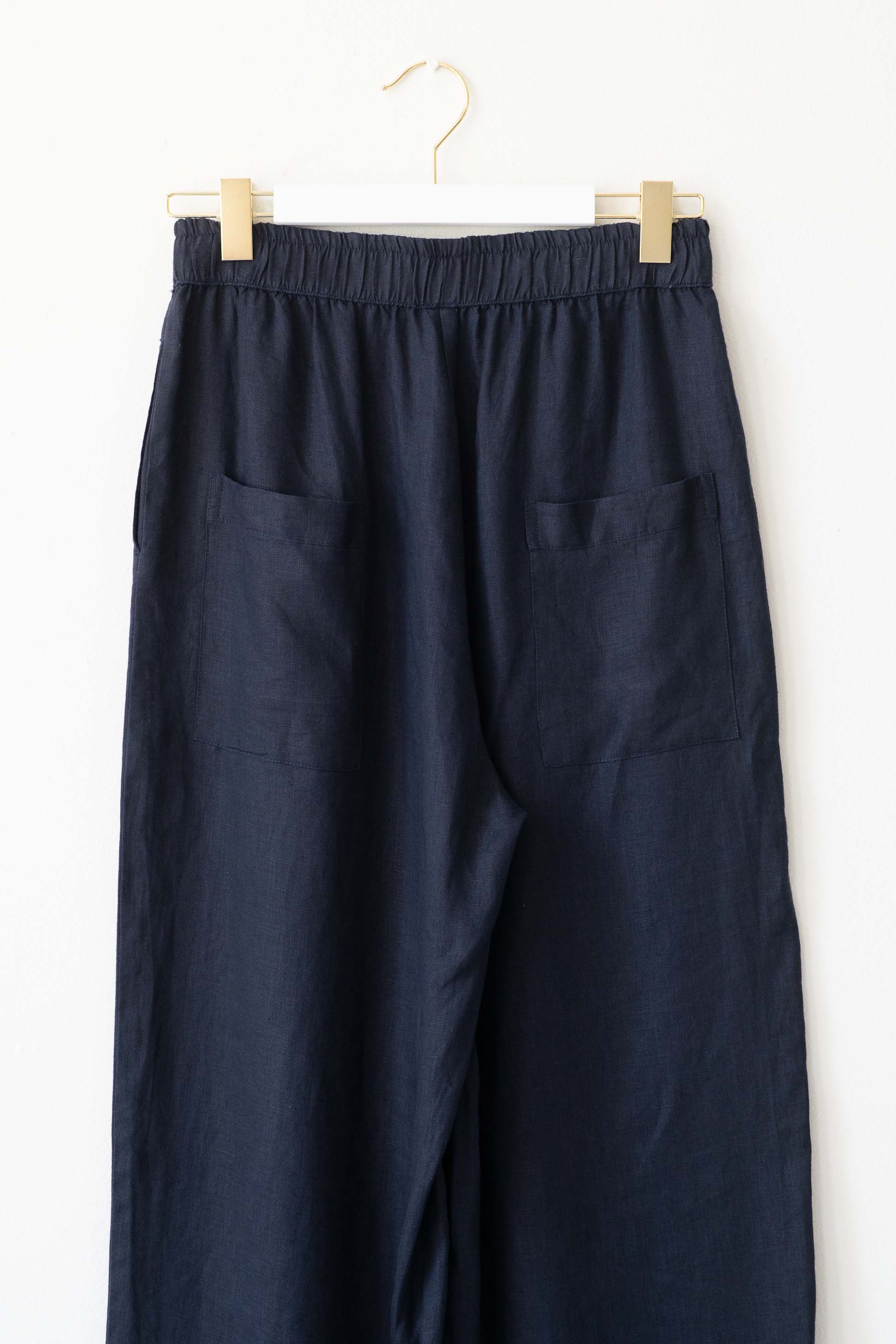 Tessa linen pant Dark Navy