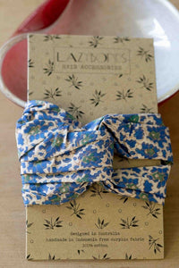 Bluebell floral turban headband