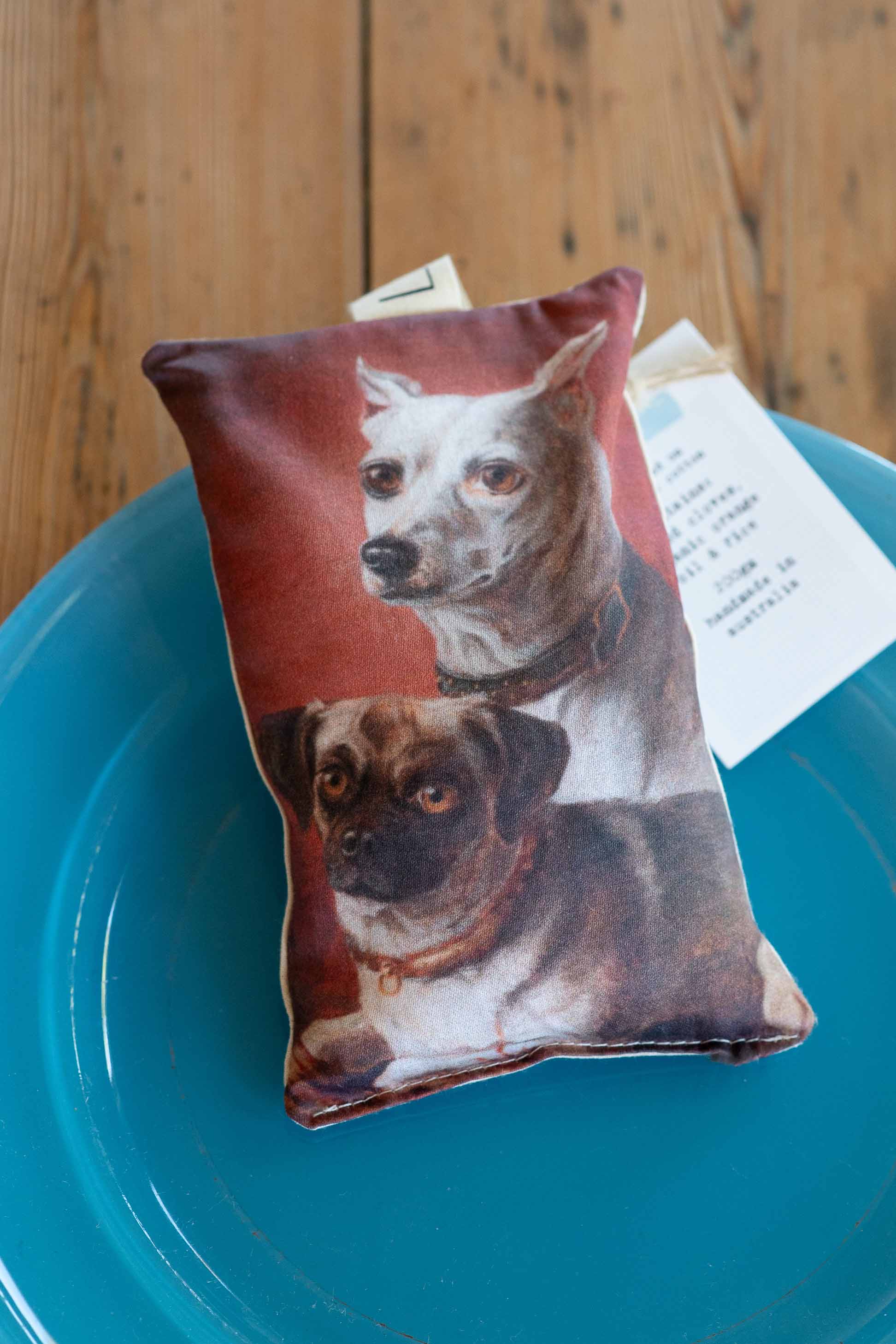 Scented Sachet Two Hounds - Orange/Clove
