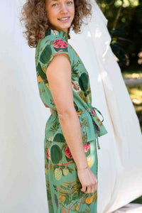 VidaTropics Ollie Tropics green tropical print outfit