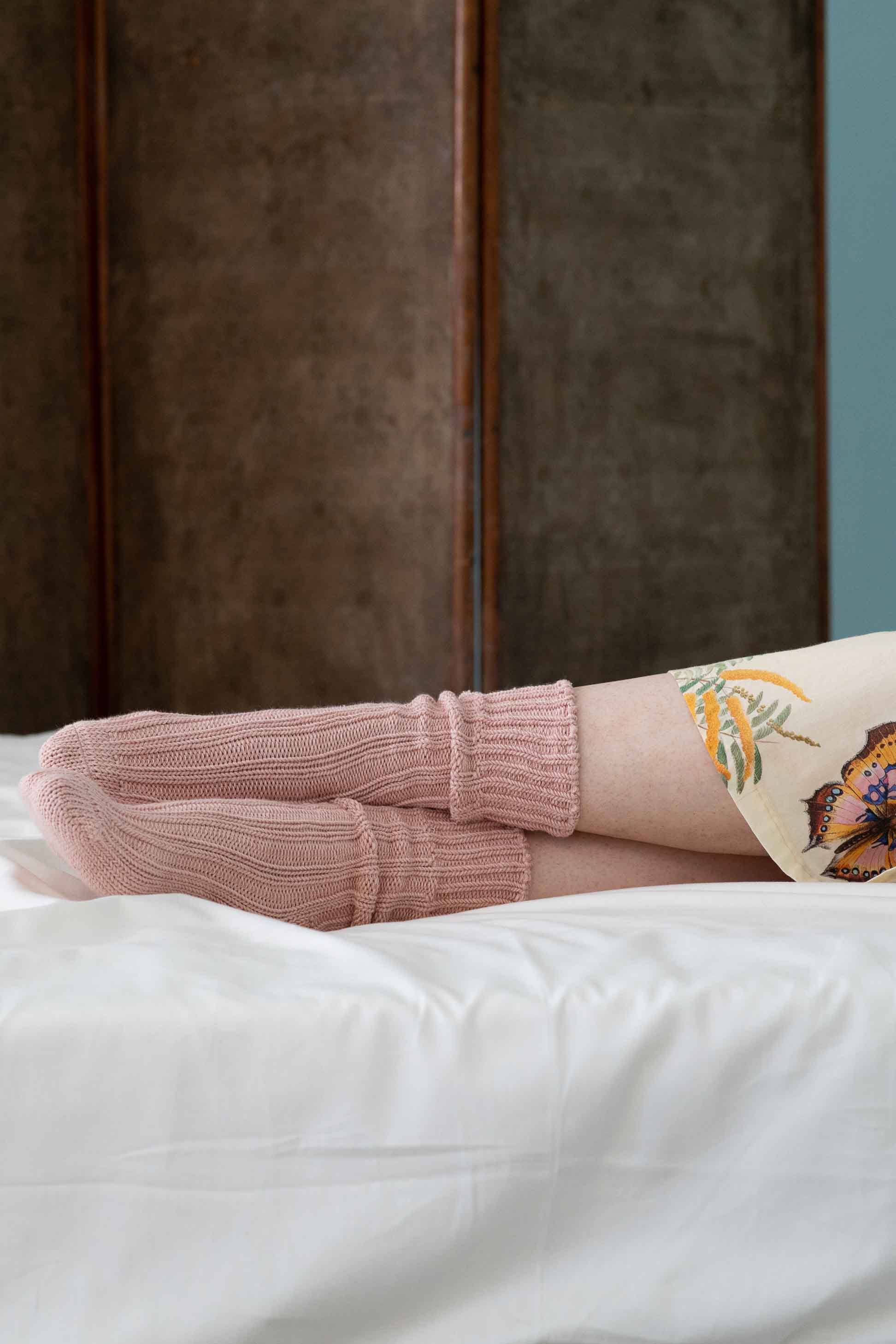 Kan Organic Cotton Socks Pink