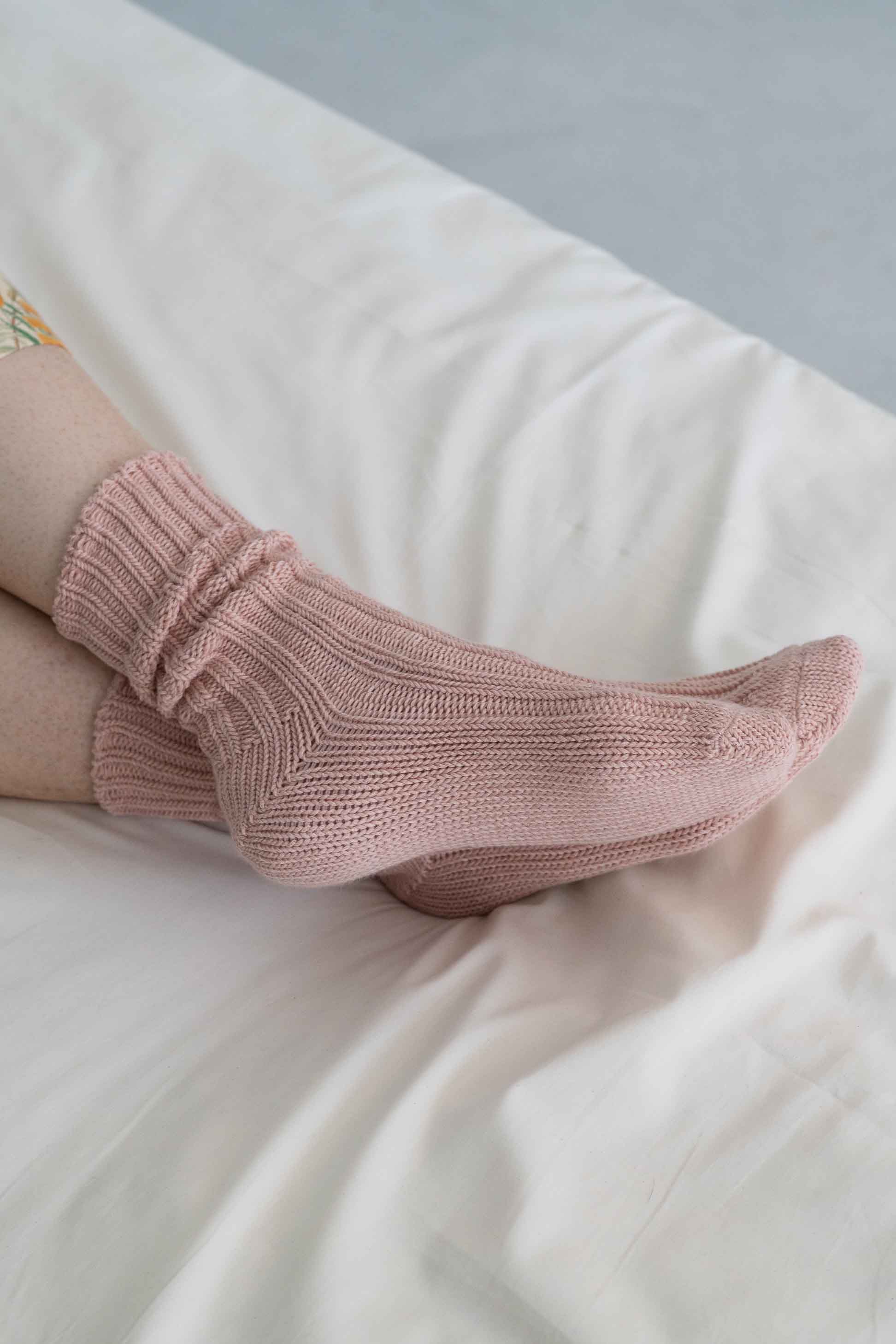 Kan Organic Cotton Socks Pink
