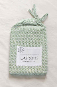 Yellow Birds Pillowcase Set Bag