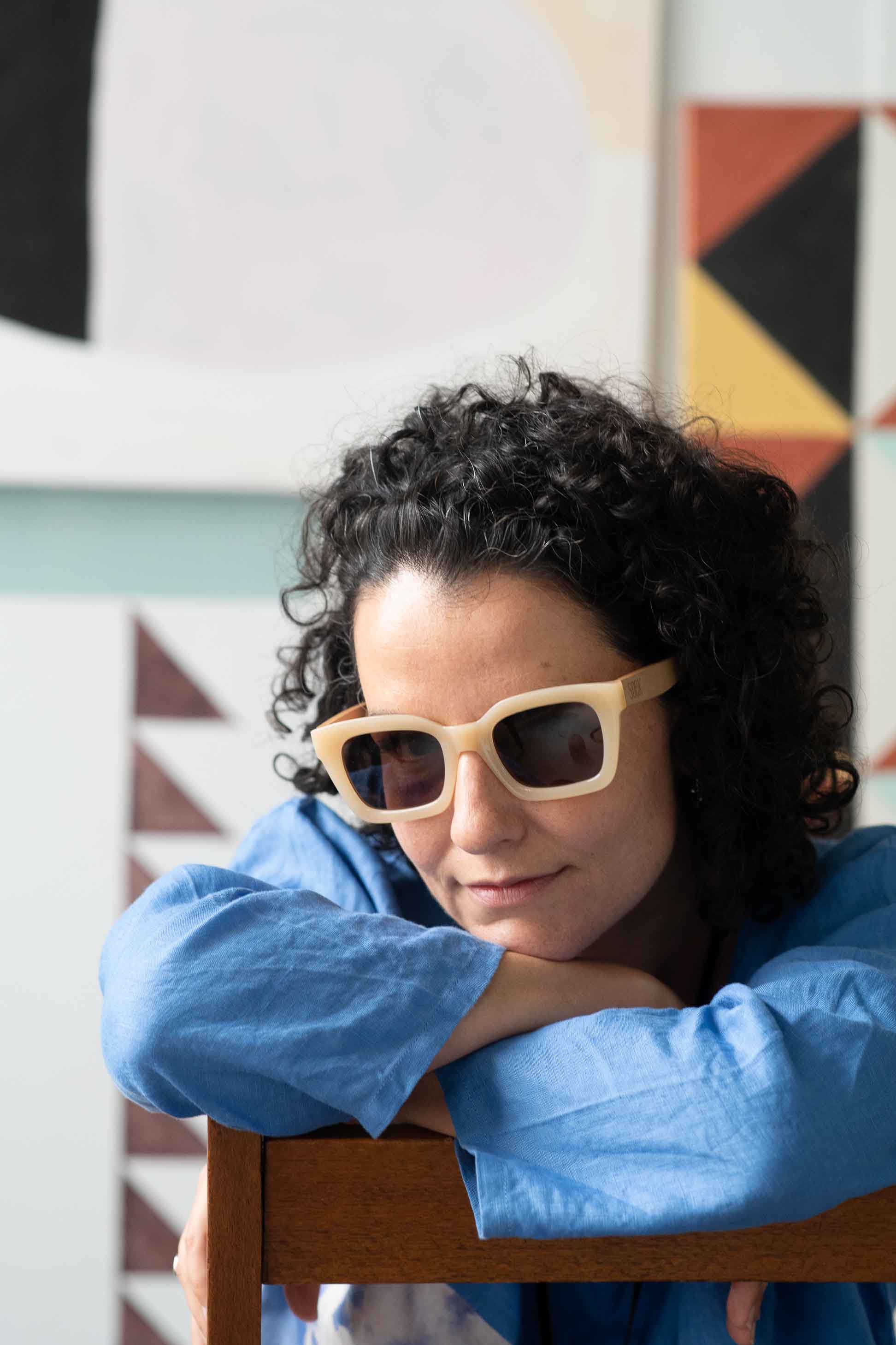 Zahra Sunglasses Nude