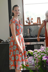 allegra dress aloha organic cotton 3