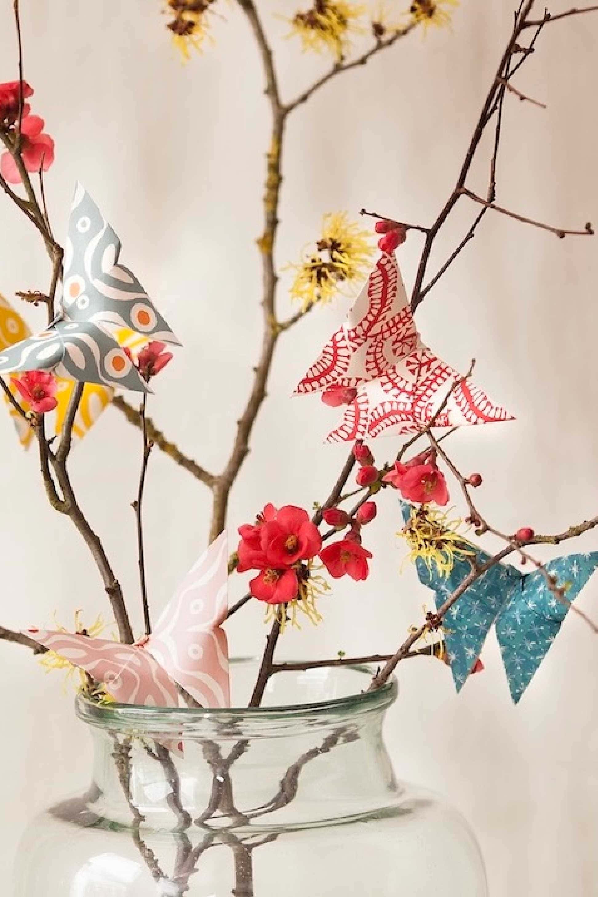 Origami Cloud of Butterflies Kit