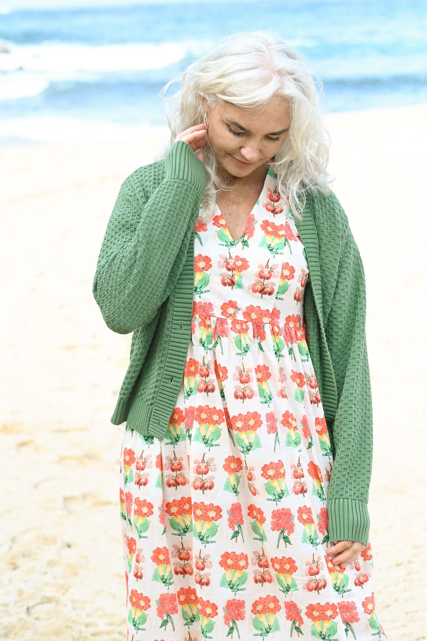Emmy Cardigan Comfrey
