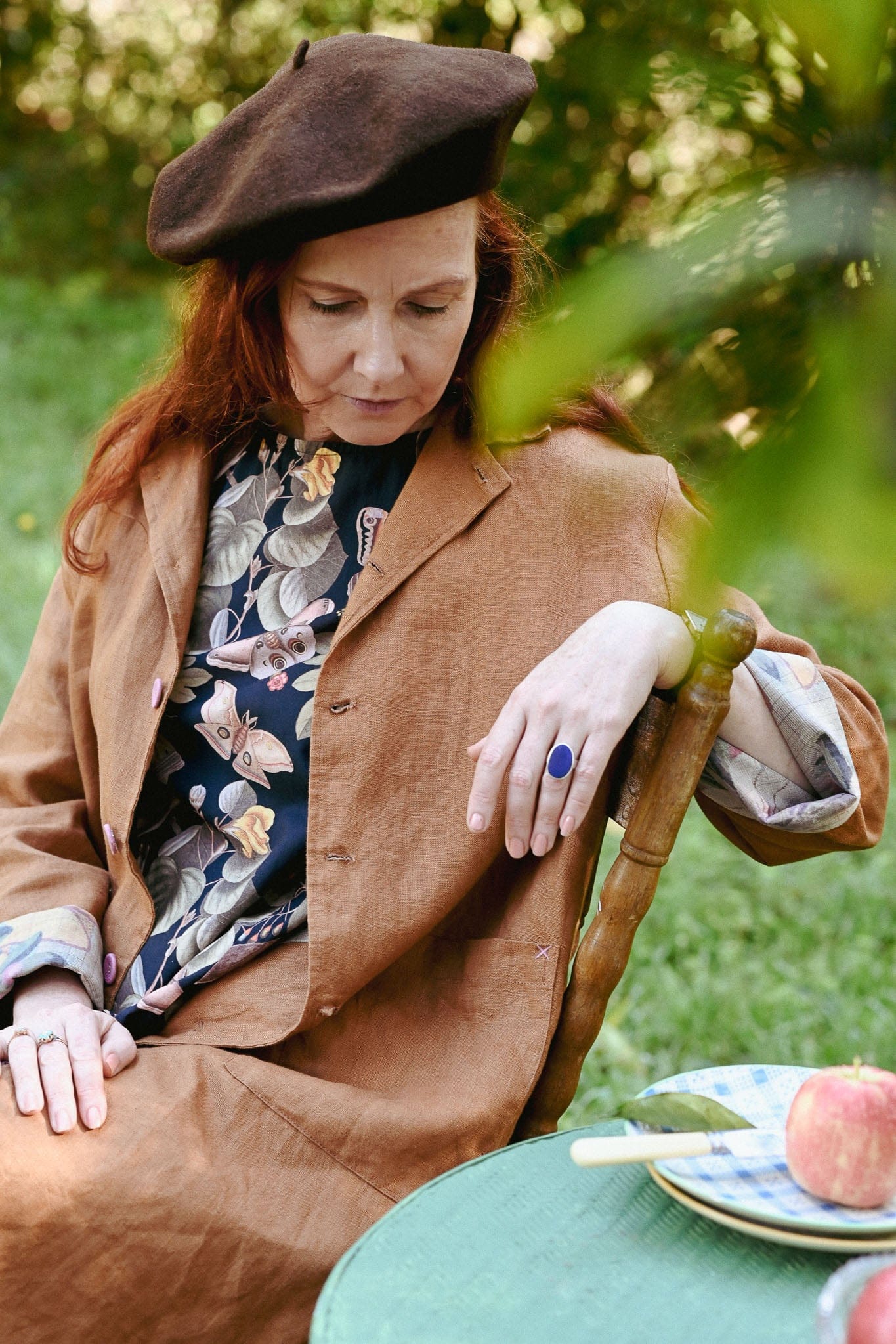 Classic Beret Dark Chocolate