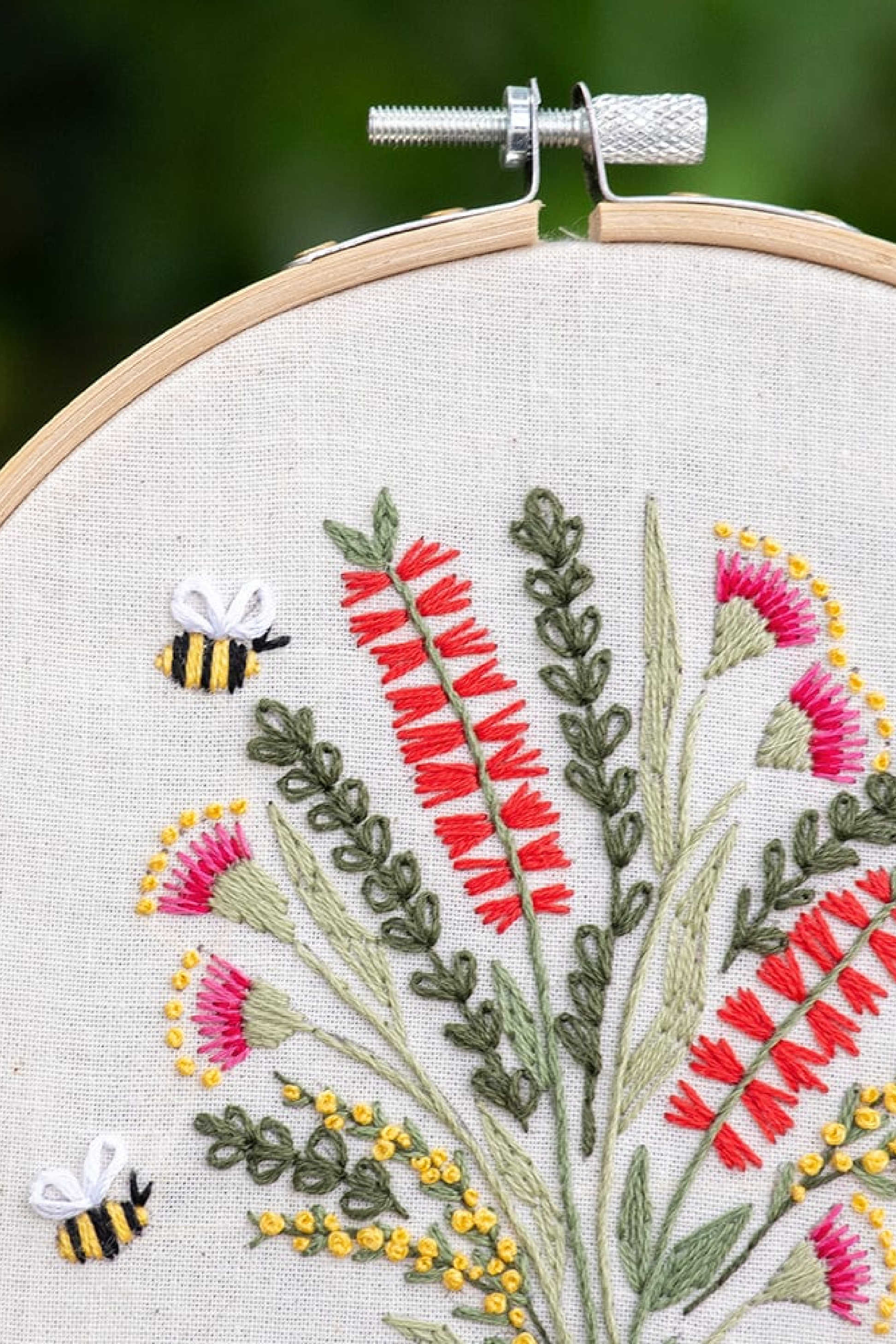 Australian Native Bouquet Embroidery Kit