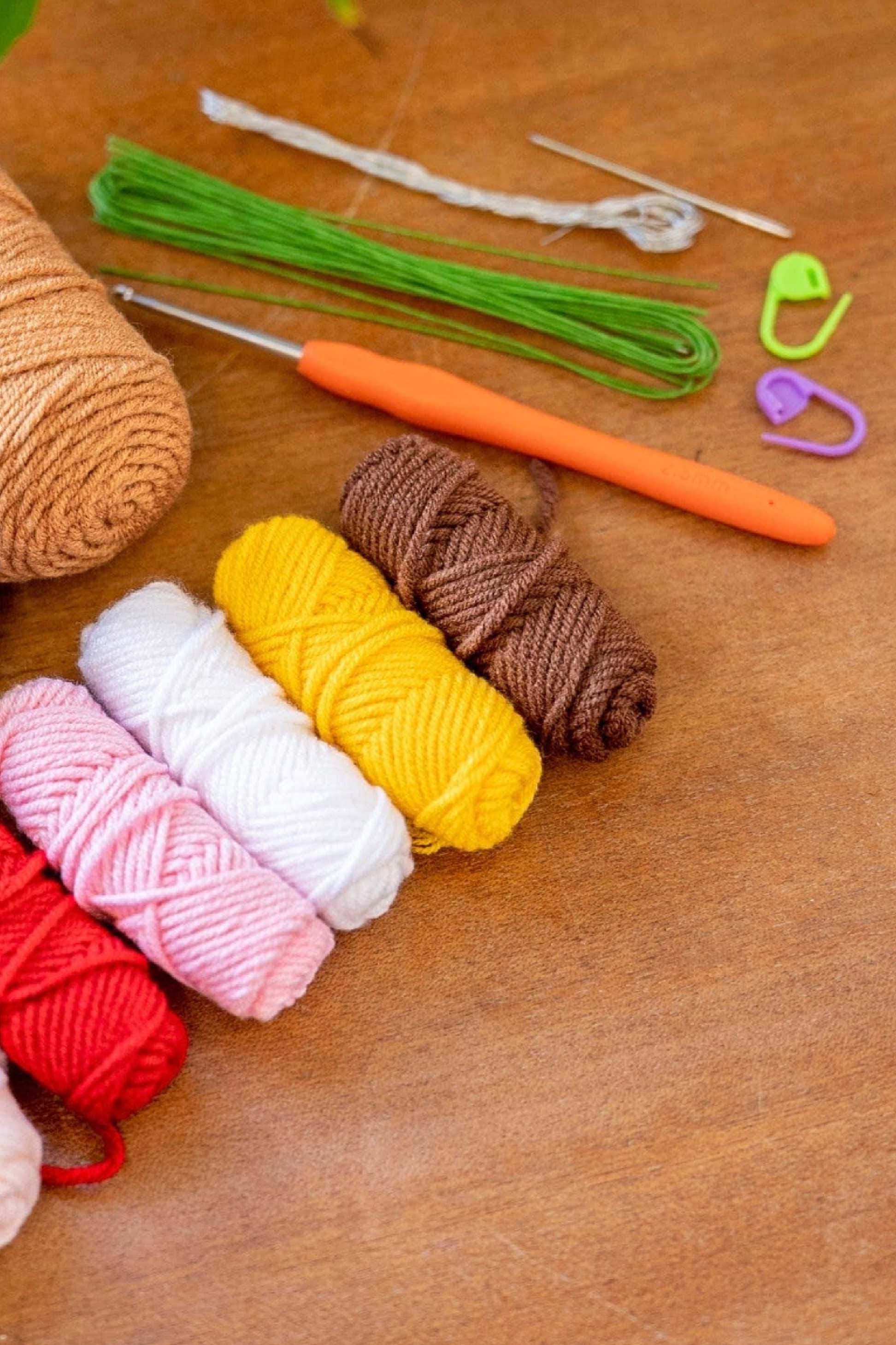 Sunflower Beginners Crochet Kit