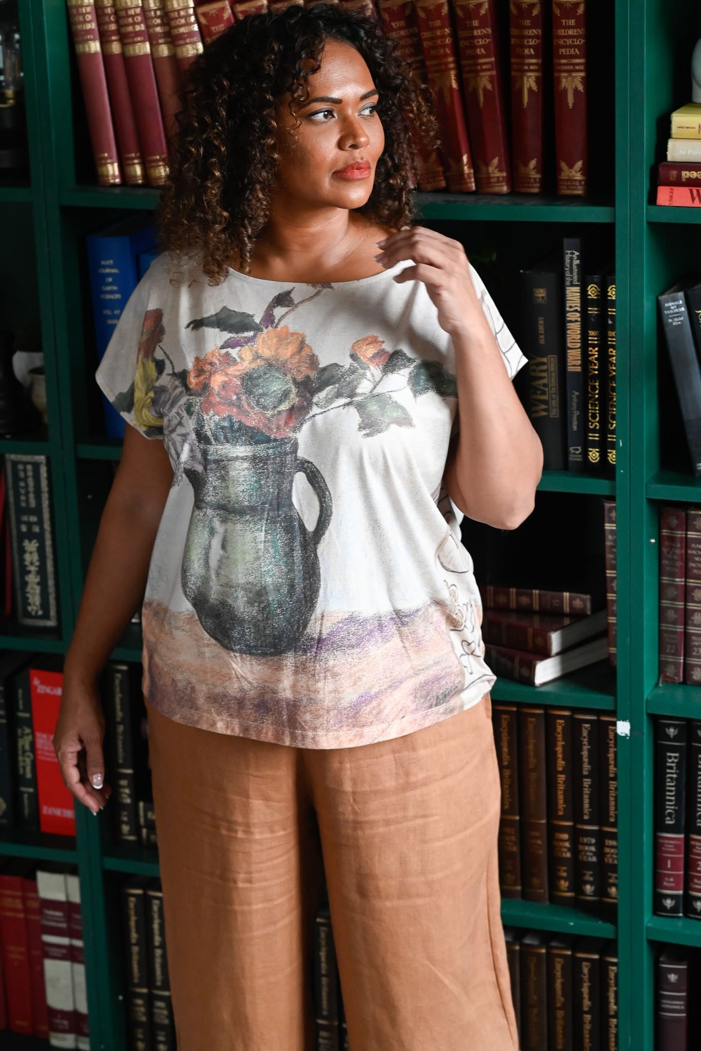 eleanor tee in fleur