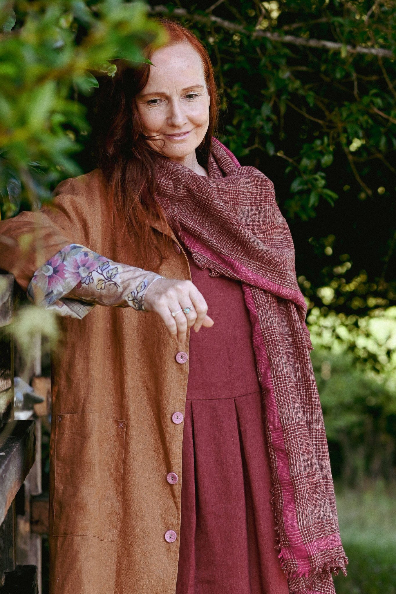 Elva Scarf Check
