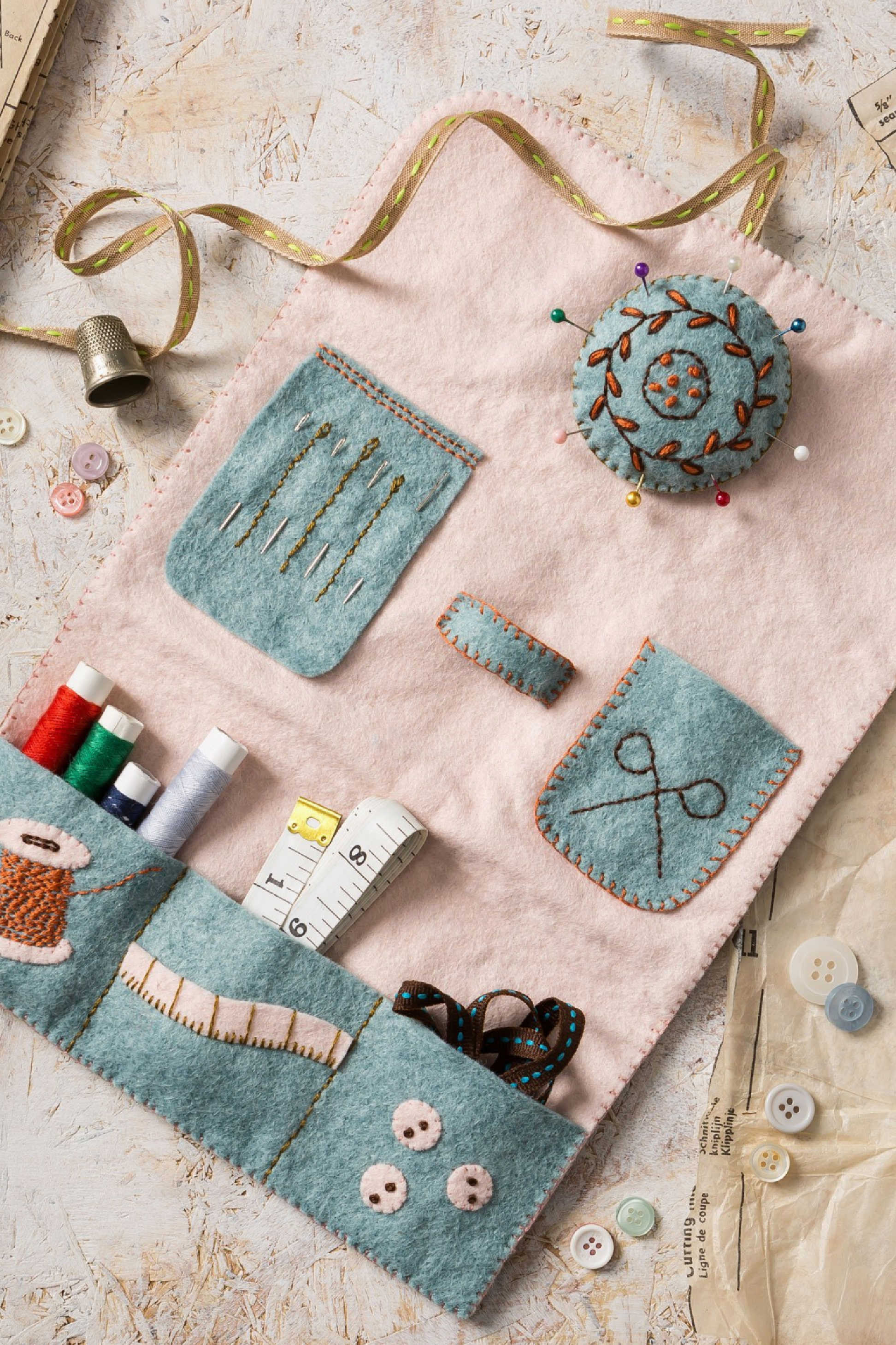 Sewing Roll Felt Kit