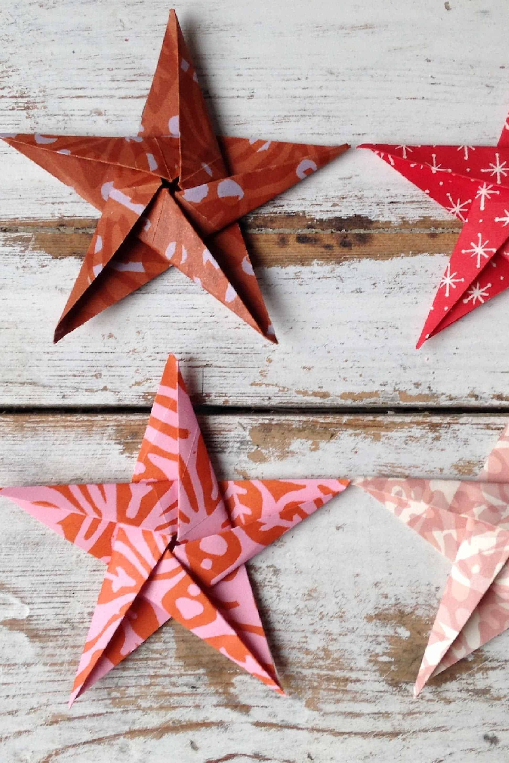 Origami Star Garland Kit