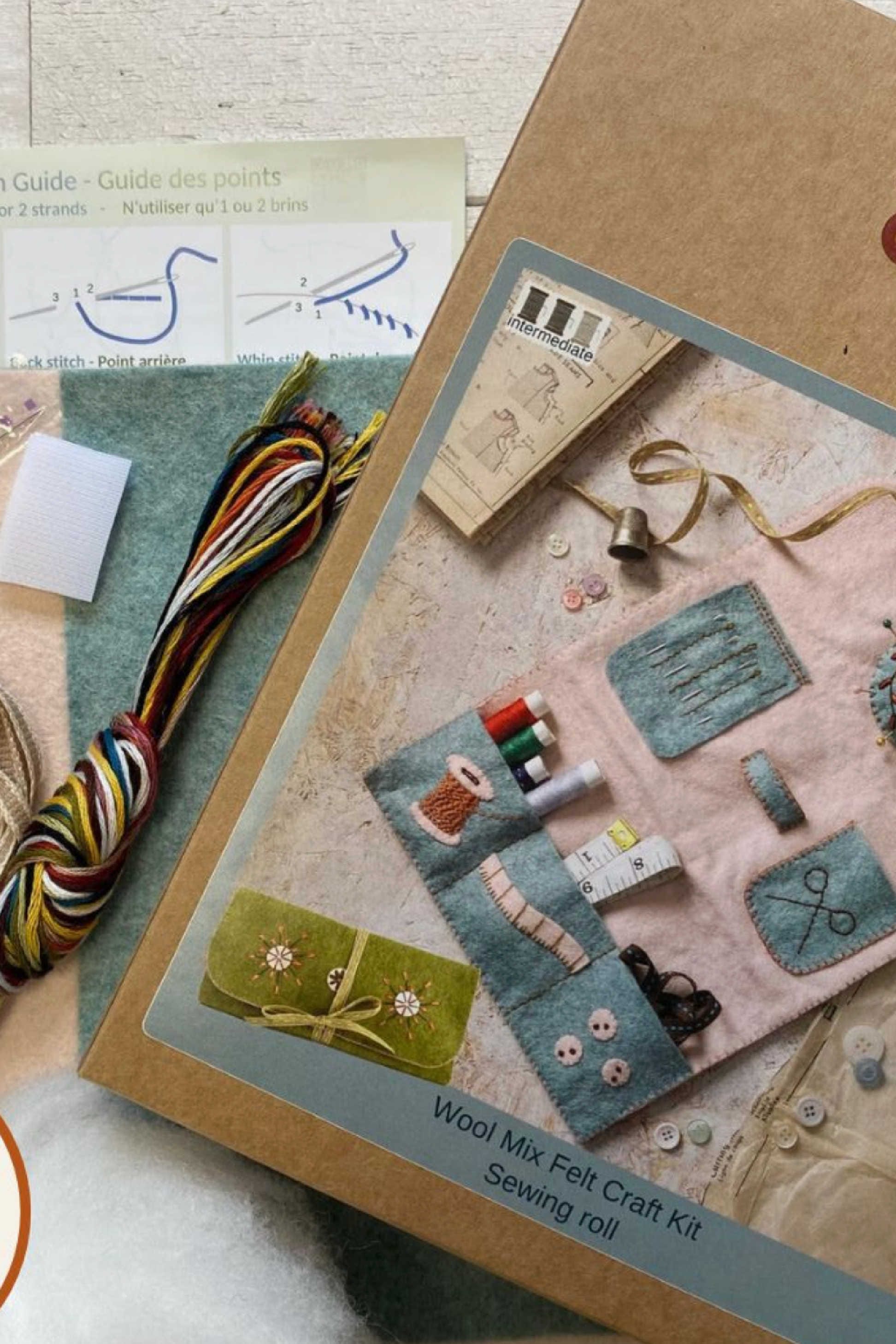 Sewing Roll Felt Kit
