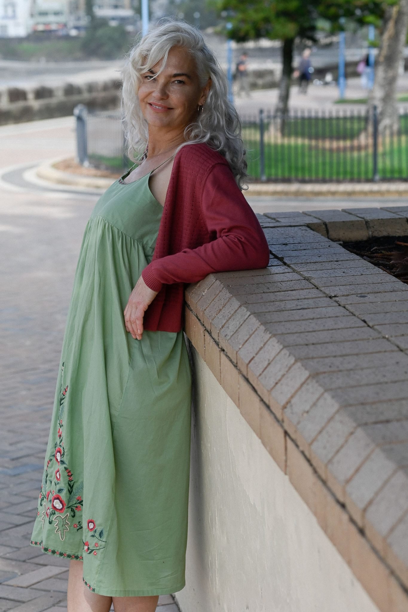 Juliet Dress Mineral Green