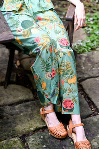 organic cotton ollie pants in tropics