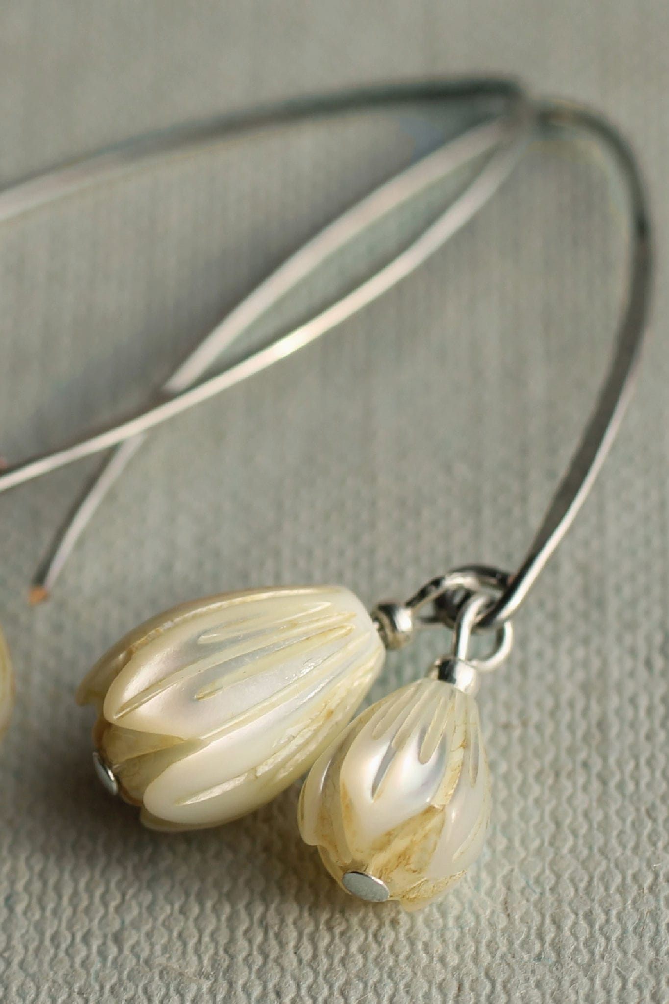 Pearl Snowdrop Earrings