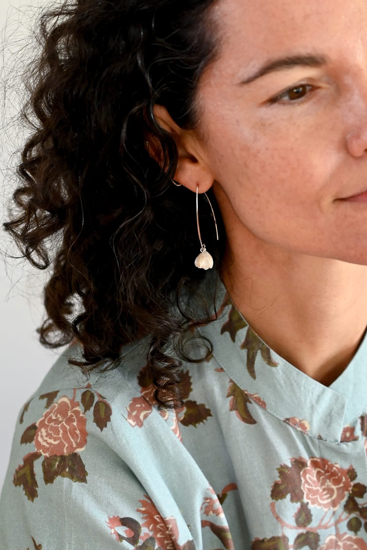 Pearl Snowdrop Earrings