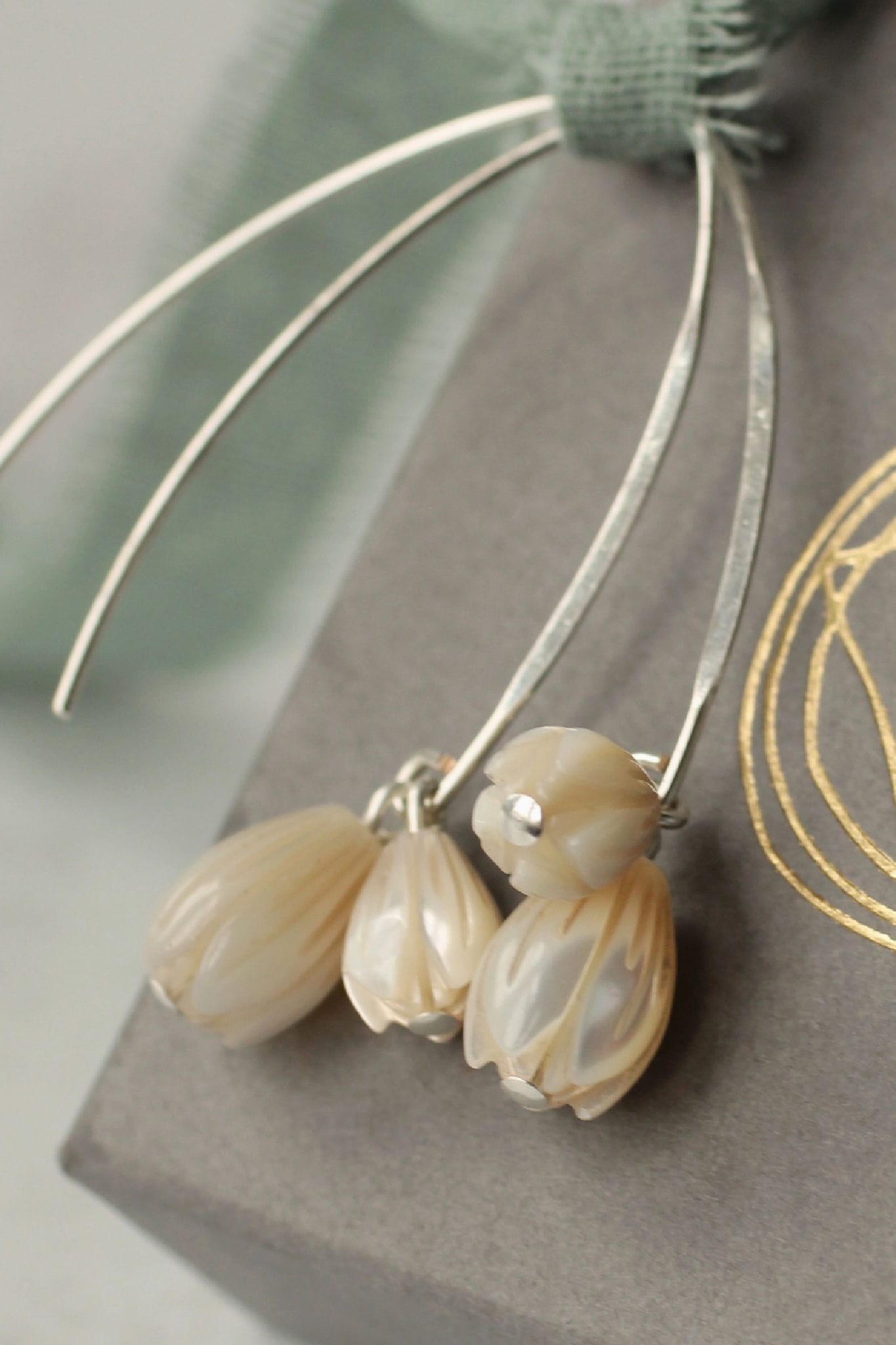Pearl Snowdrop Earrings