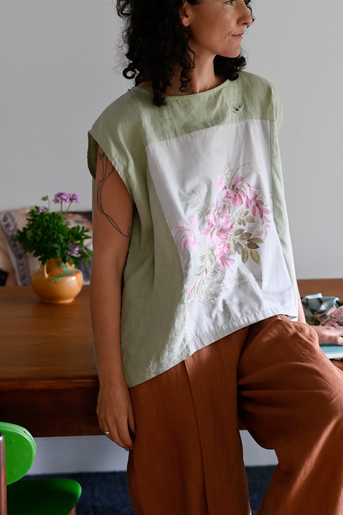 Peggy Top Rose Acacia